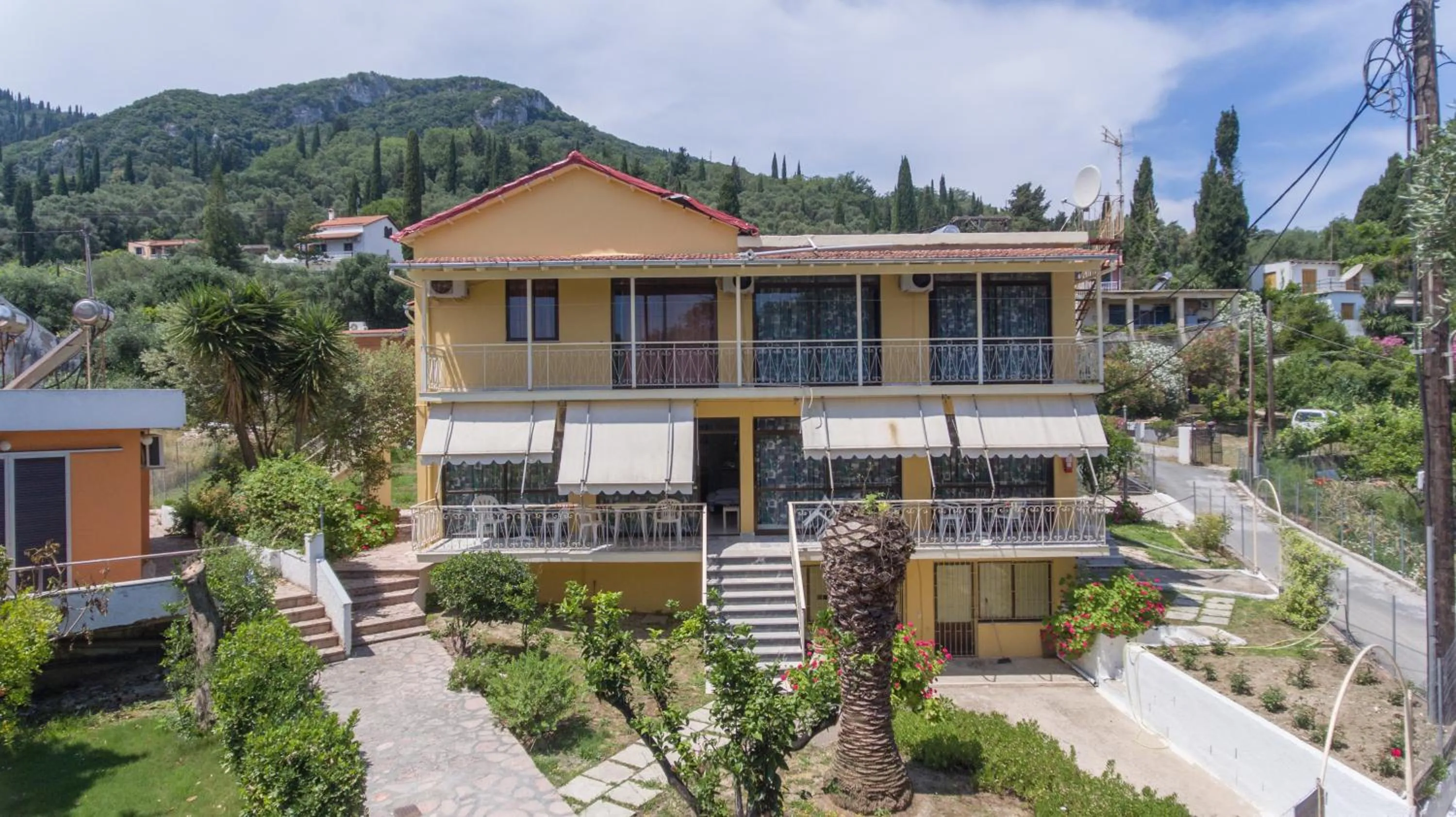 Bird's eye view in Gardelis Gardens