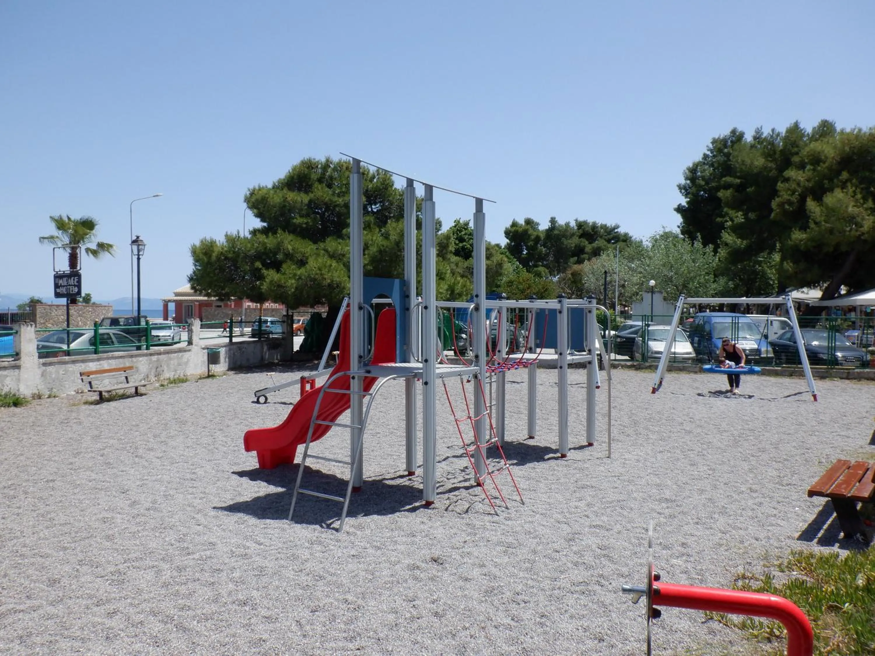 Children play ground in Gardelis Gardens