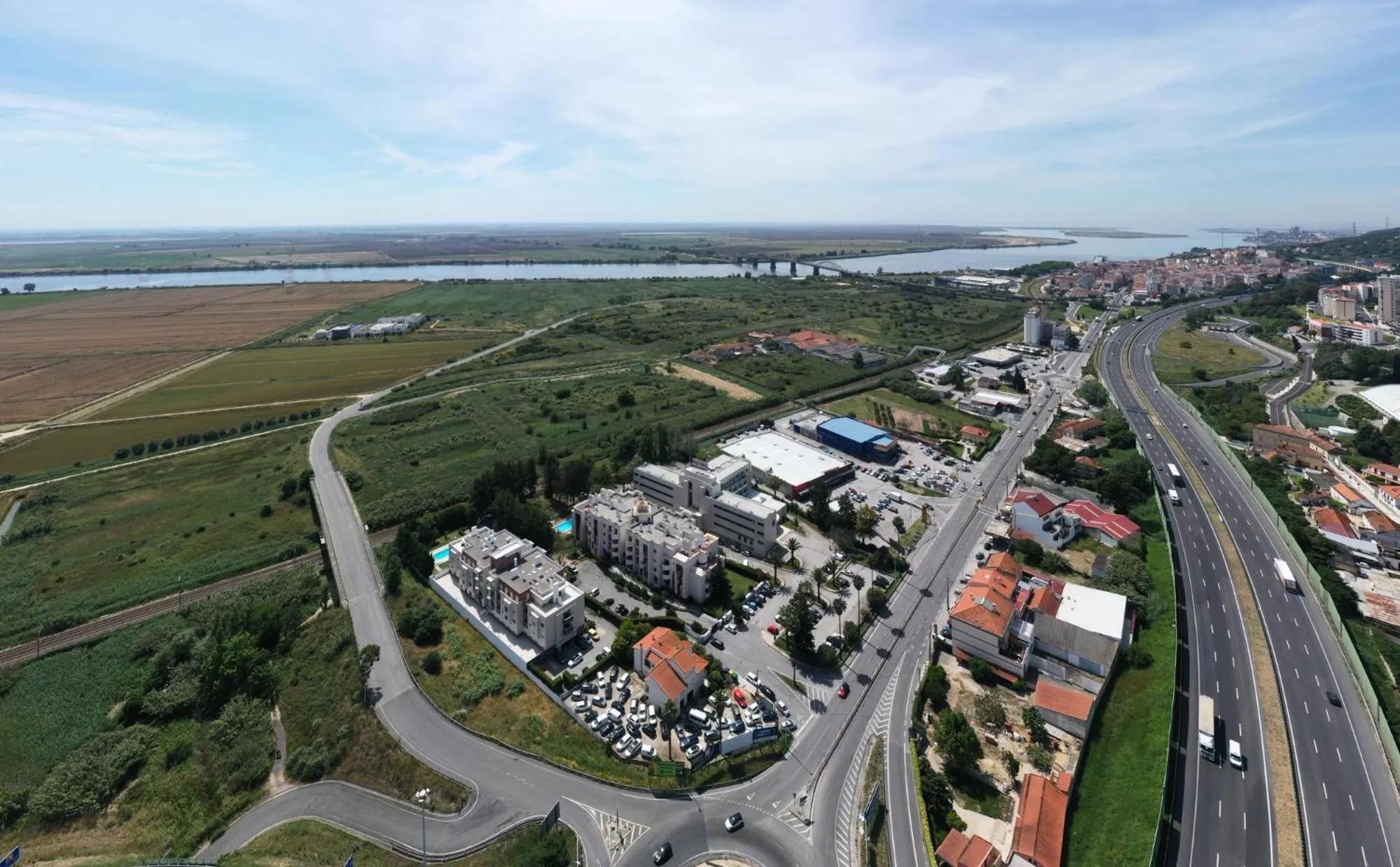 Bird's eye view in Leziria Parque Hotel