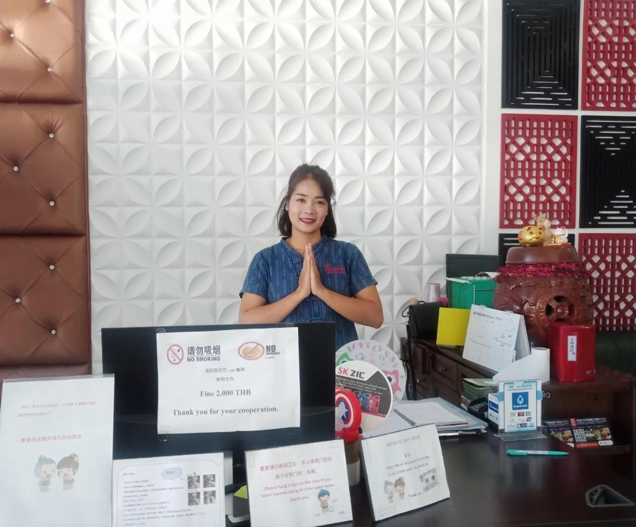 Staff in A Lanna Boutique House