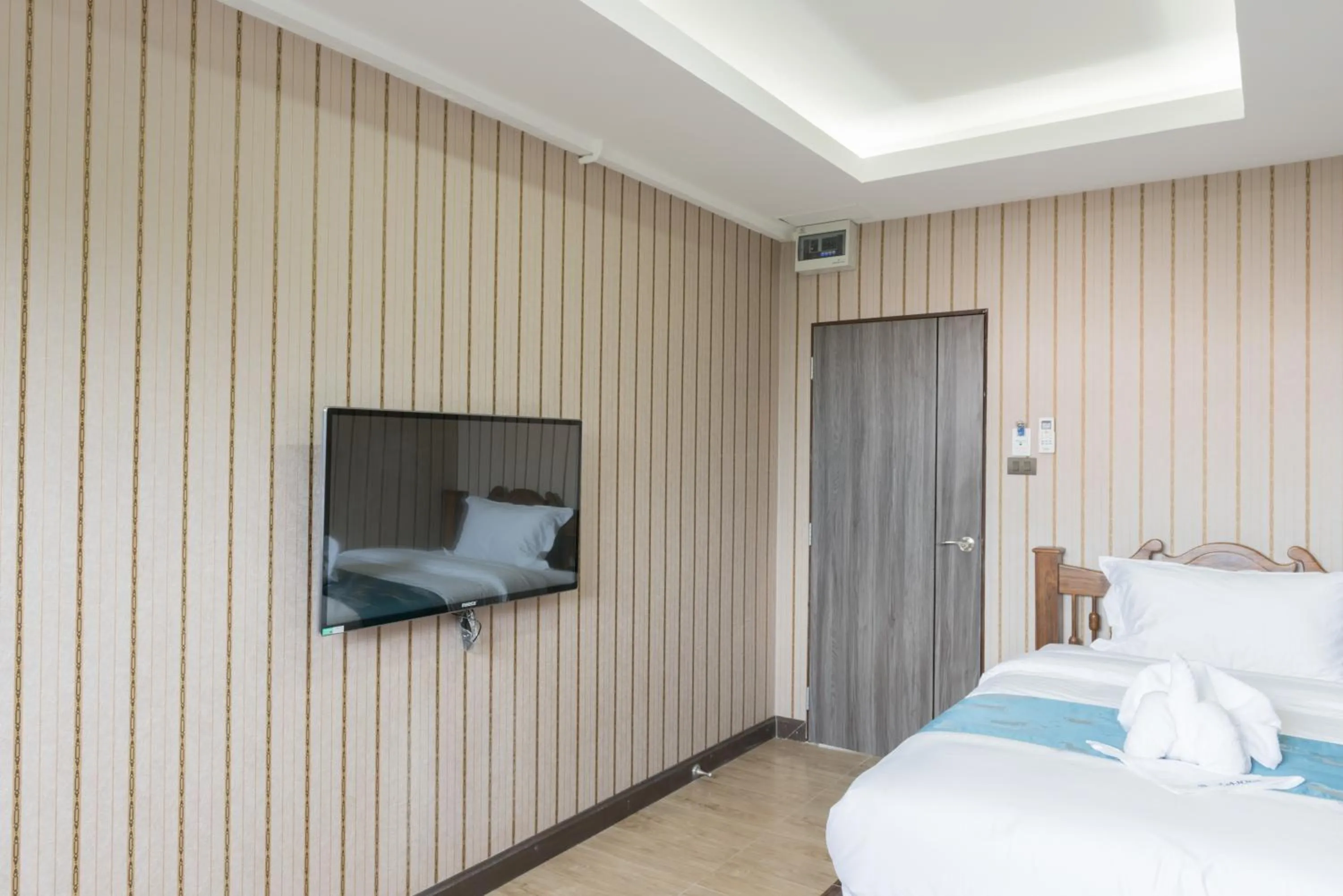 Bed in A Lanna Boutique House