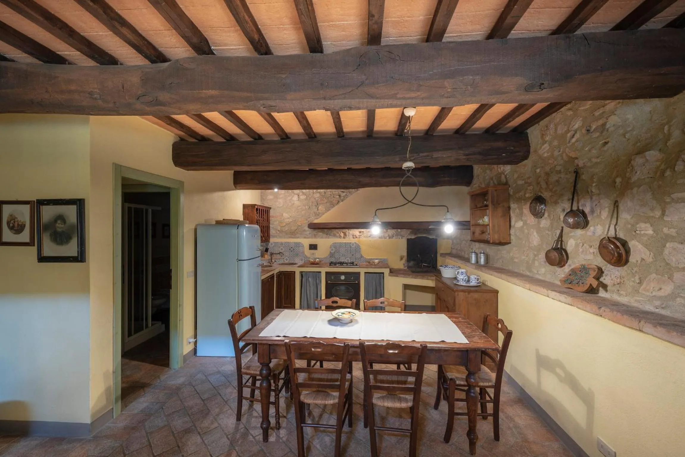 Kitchen or kitchenette in Le Mascie