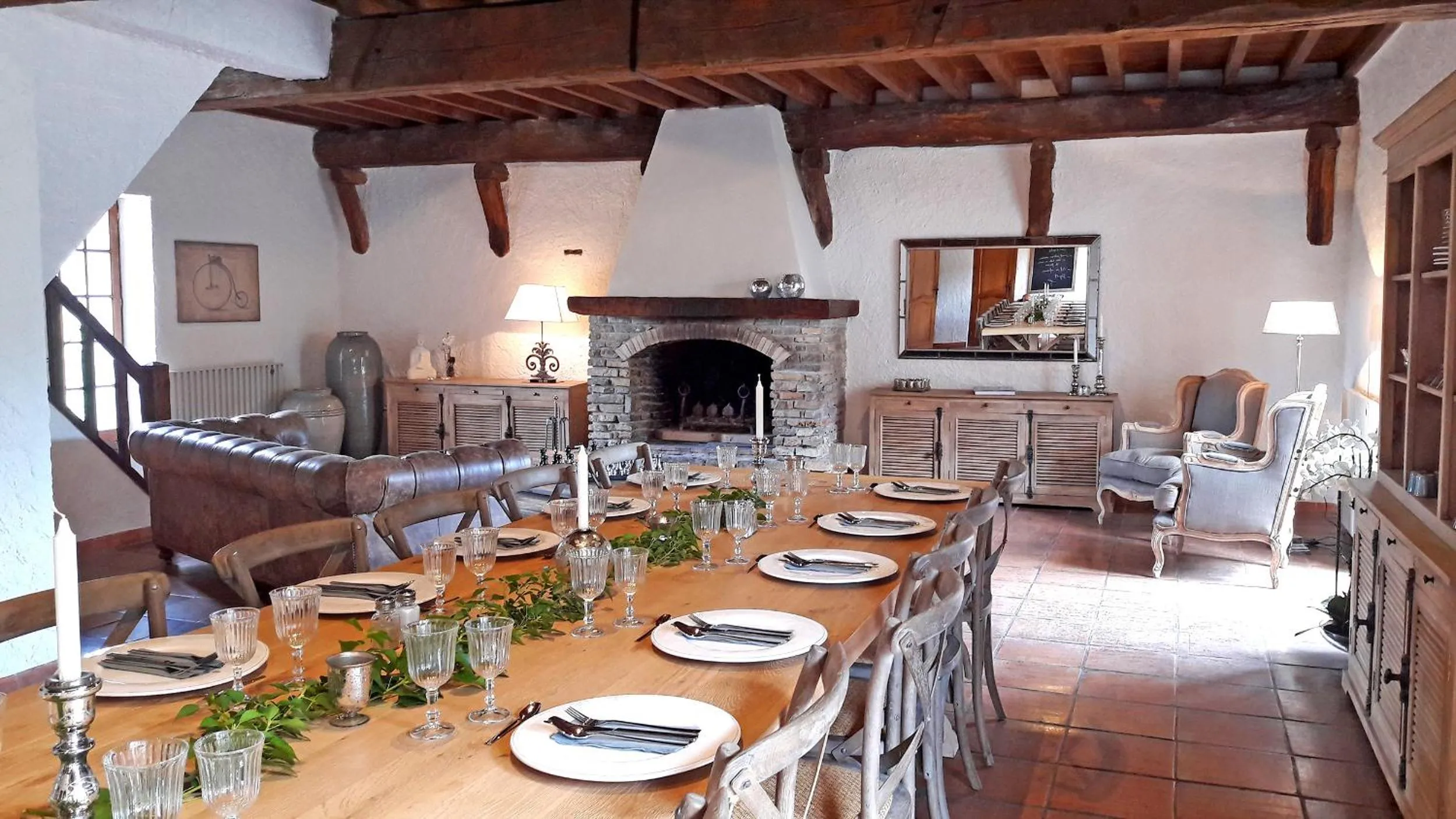 Restaurant/places to eat in Le Lodge du Domaine Saint Martin