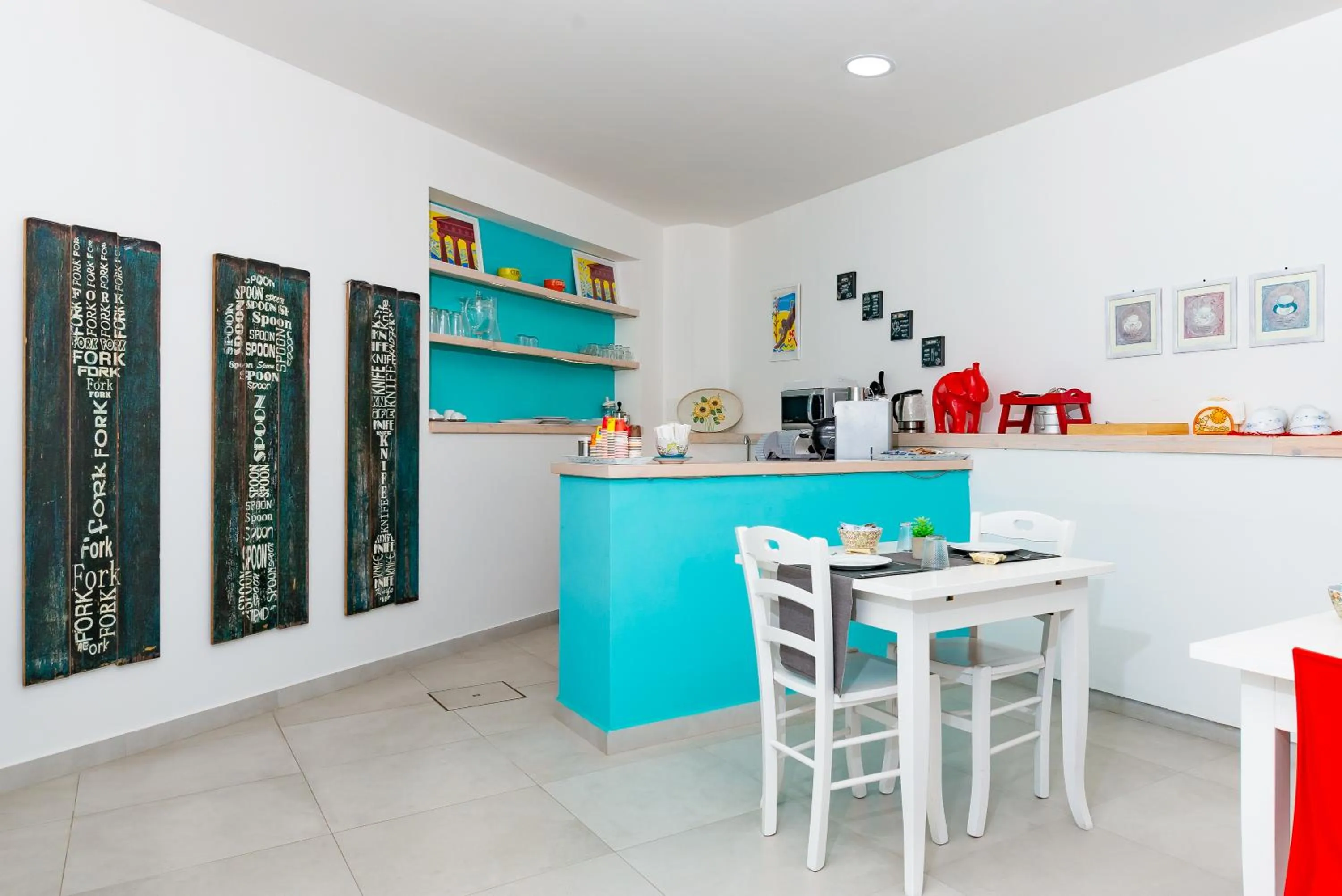 Communal lounge/ TV room in B & b Venere