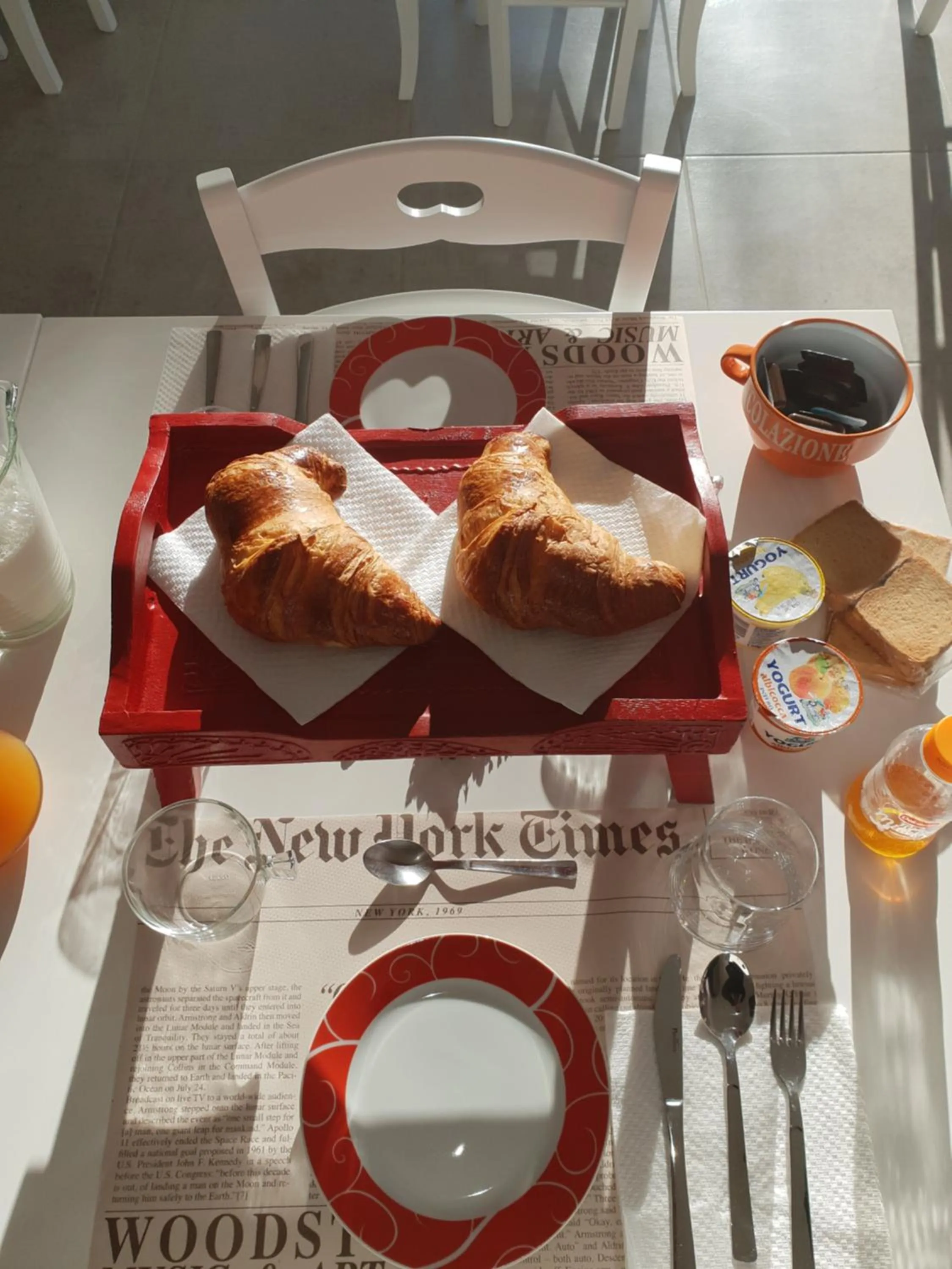 Food and drinks in B & b Venere