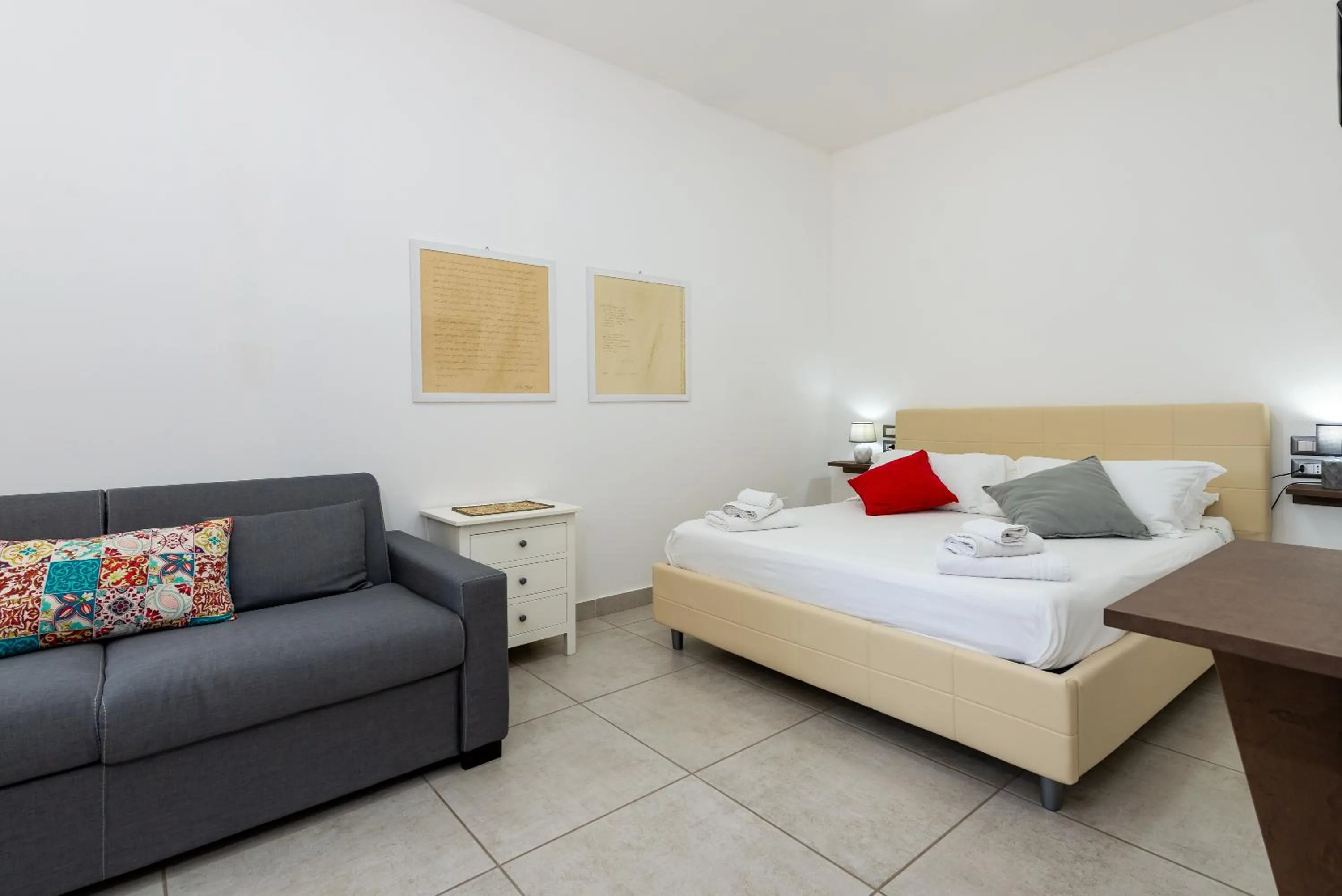 Shower, Bed in B & b Venere