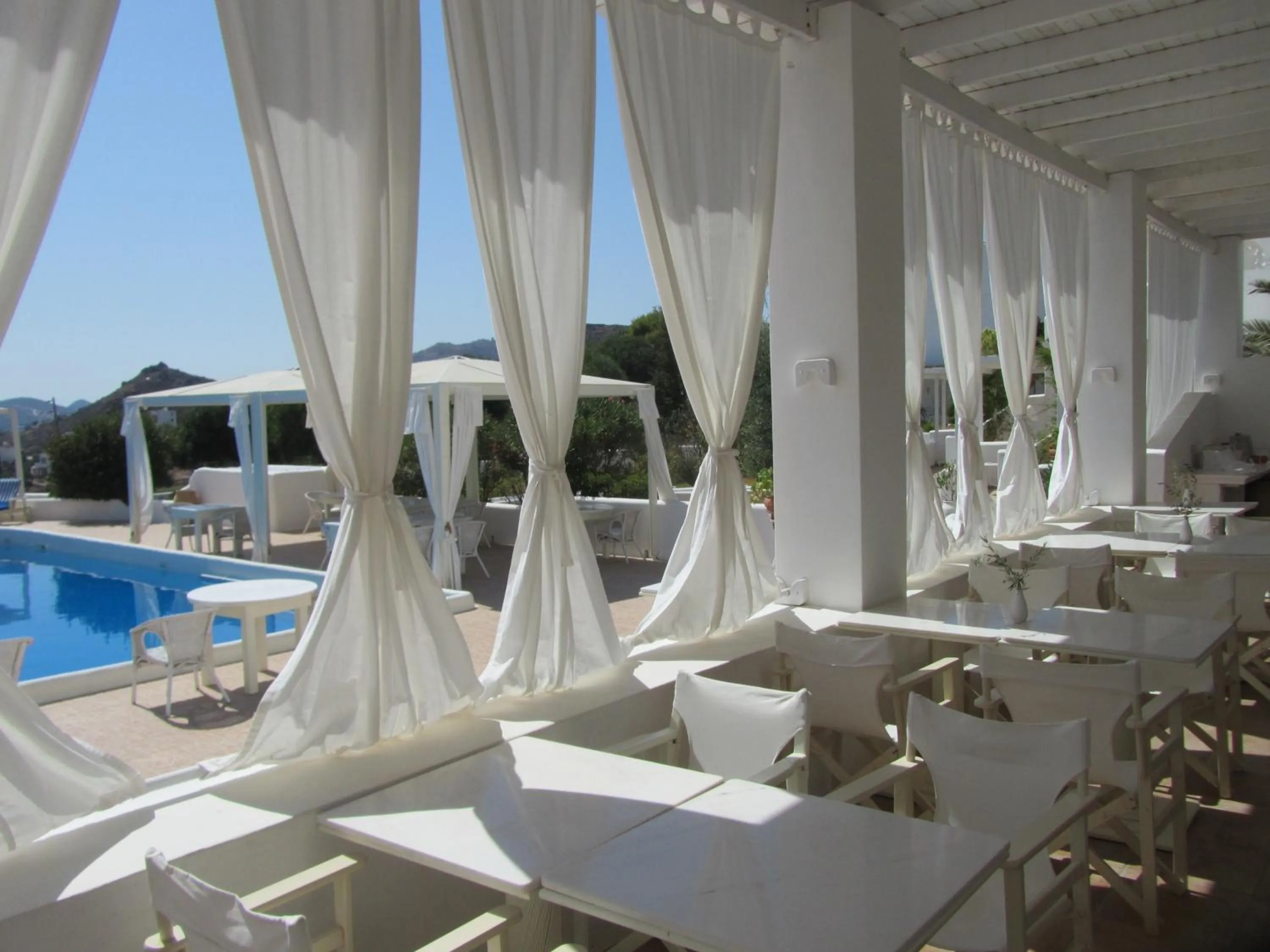 Restaurant/places to eat in Porto Scoutari Romantic Hotel