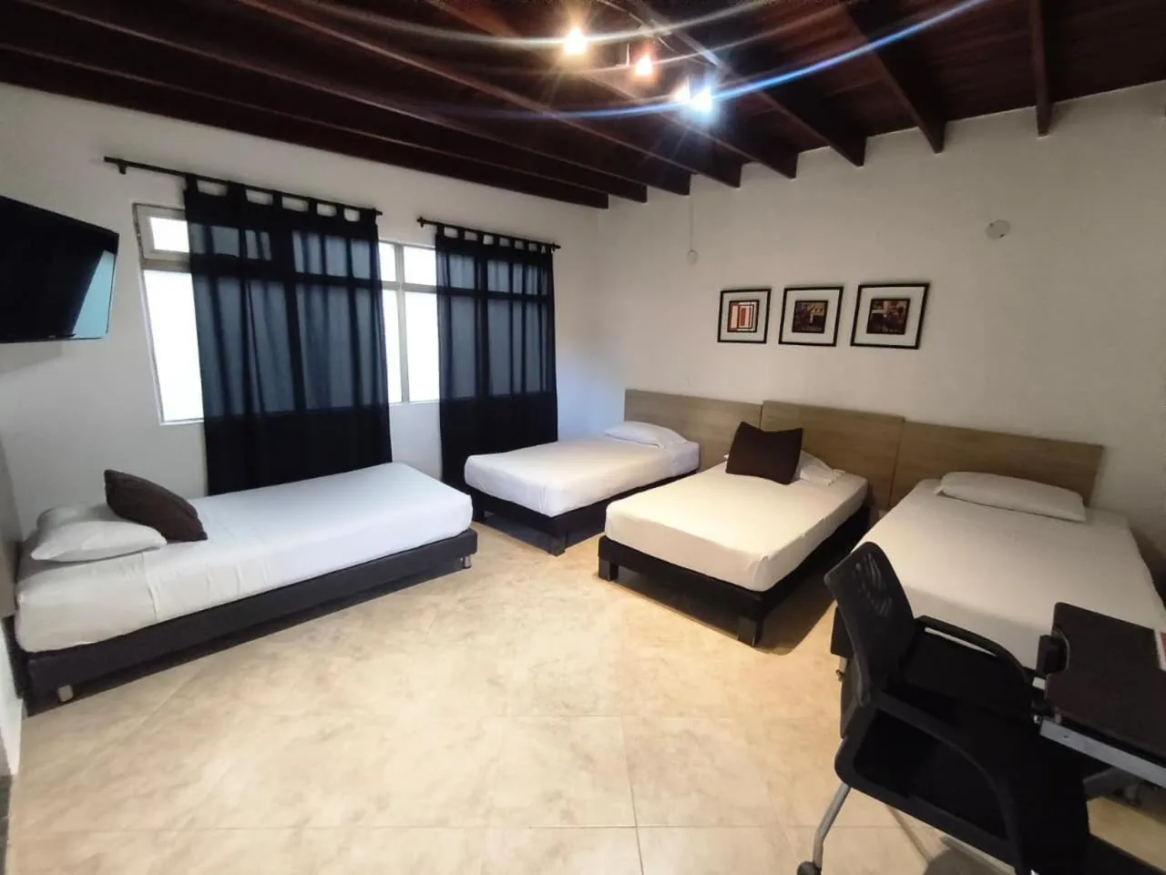 Bed in Hotel Quinta Avenida