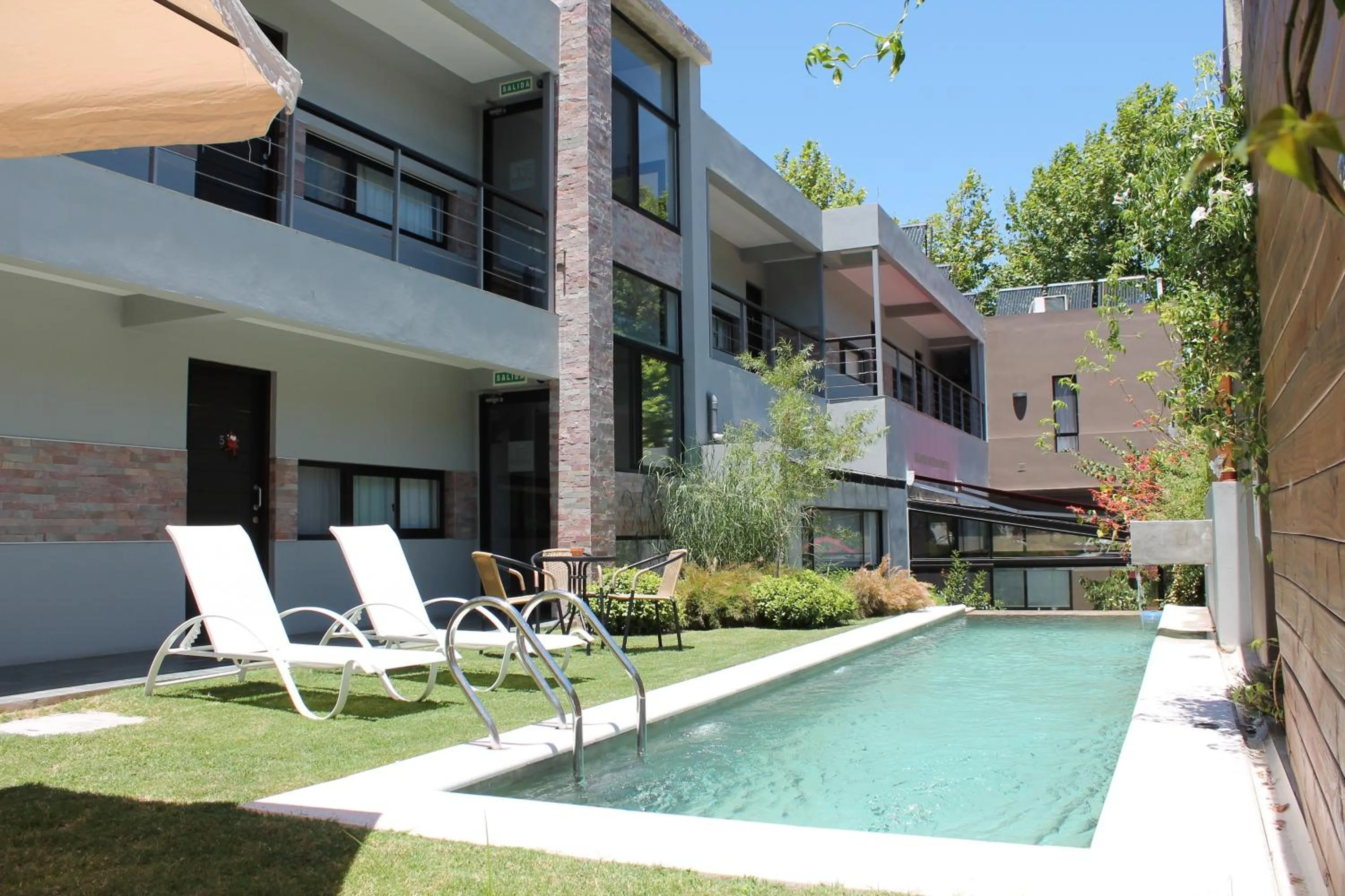 Garden view in Posada Boutique Las Terrazas