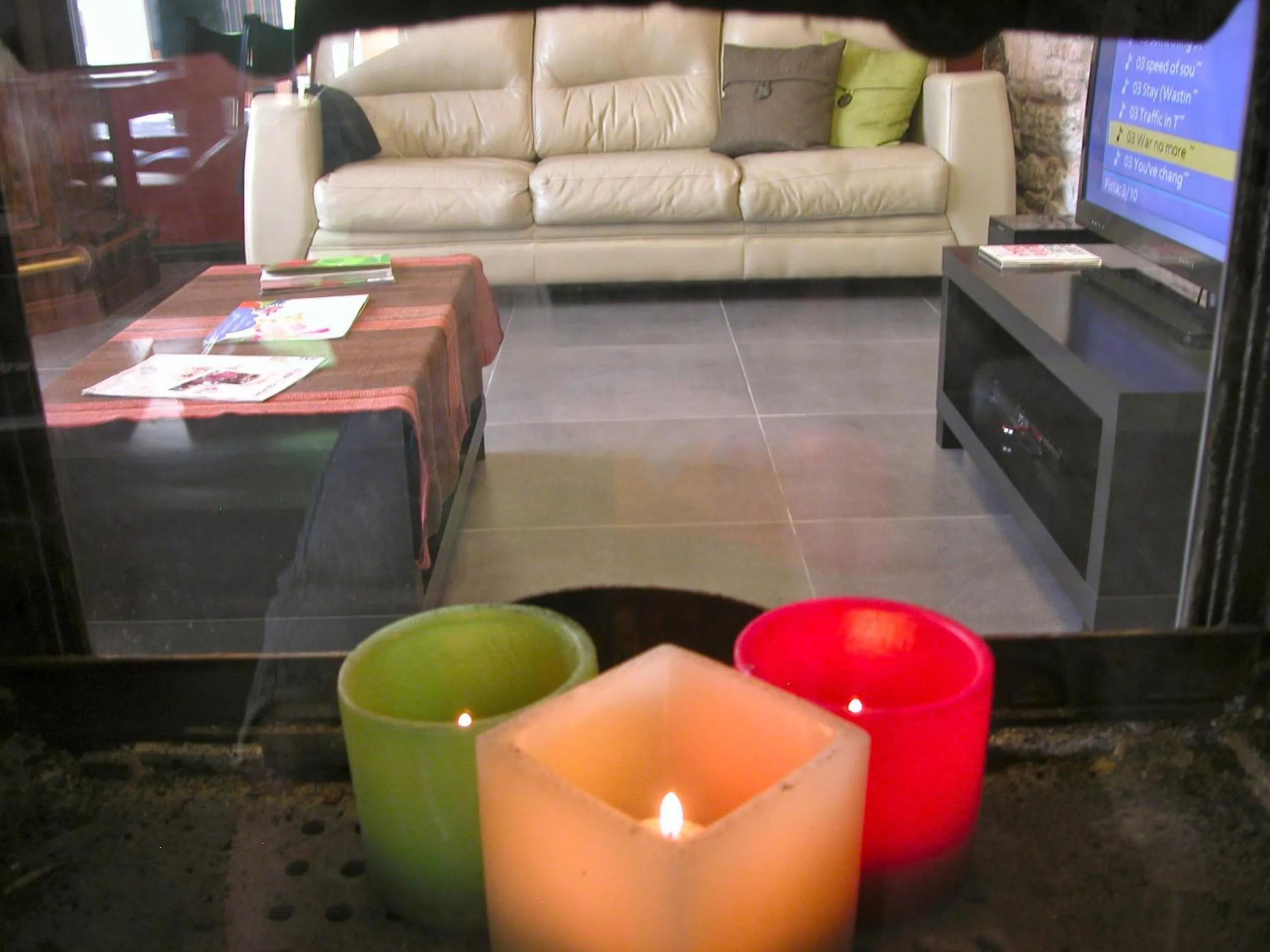 Communal lounge/ TV room in Posada Boutique Las Terrazas