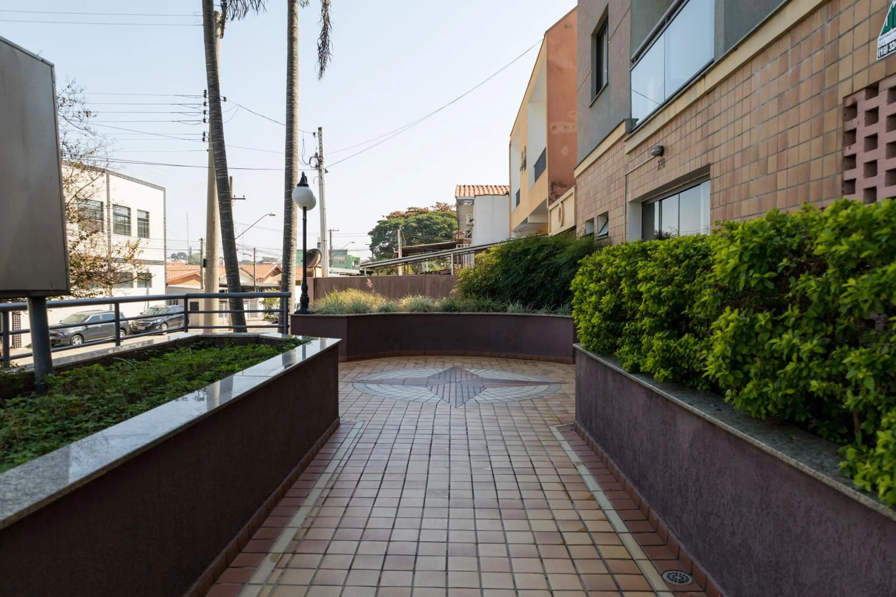 Property building in Golden Suíte Hotel