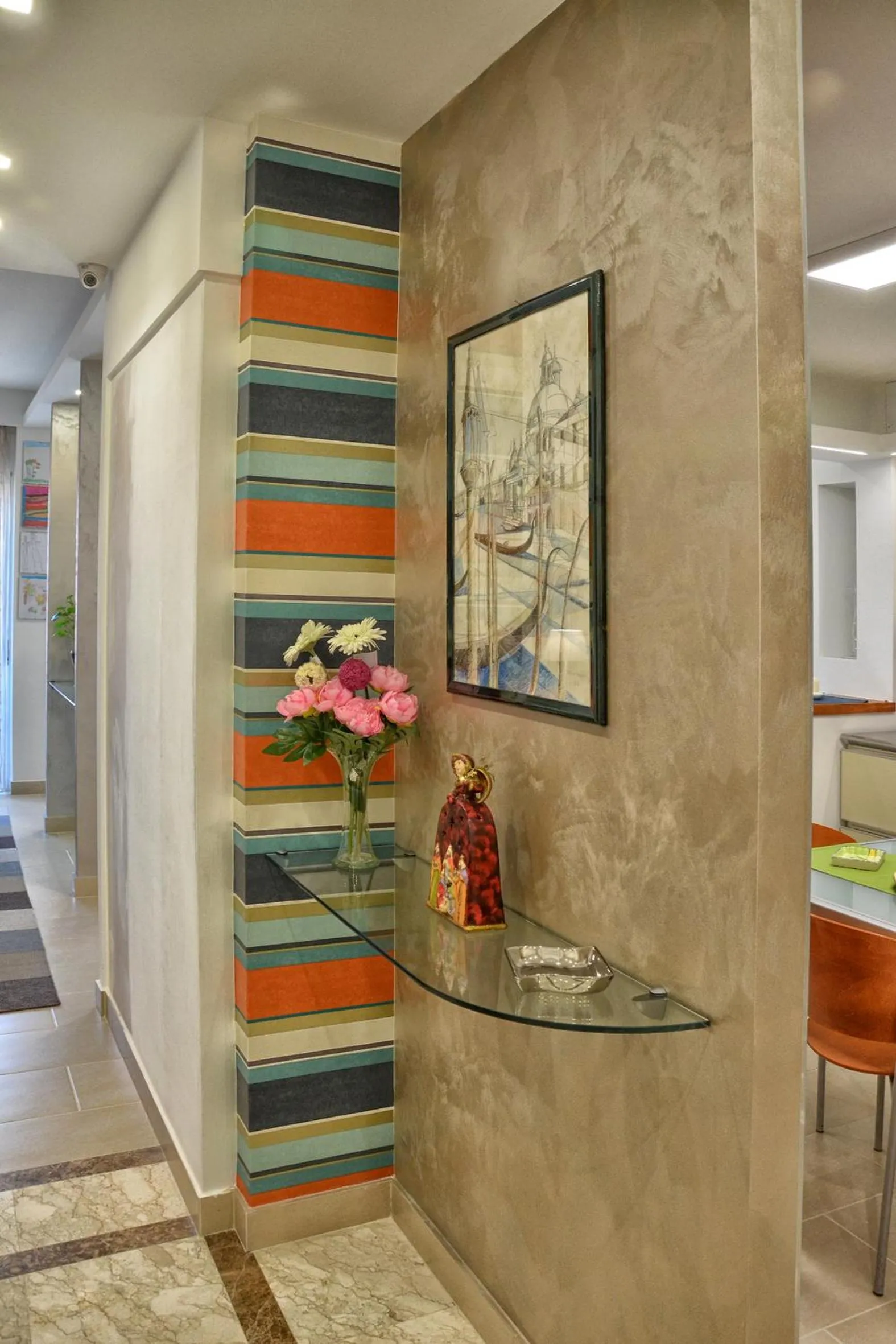 Communal lounge/ TV room in B&B Fossanoce