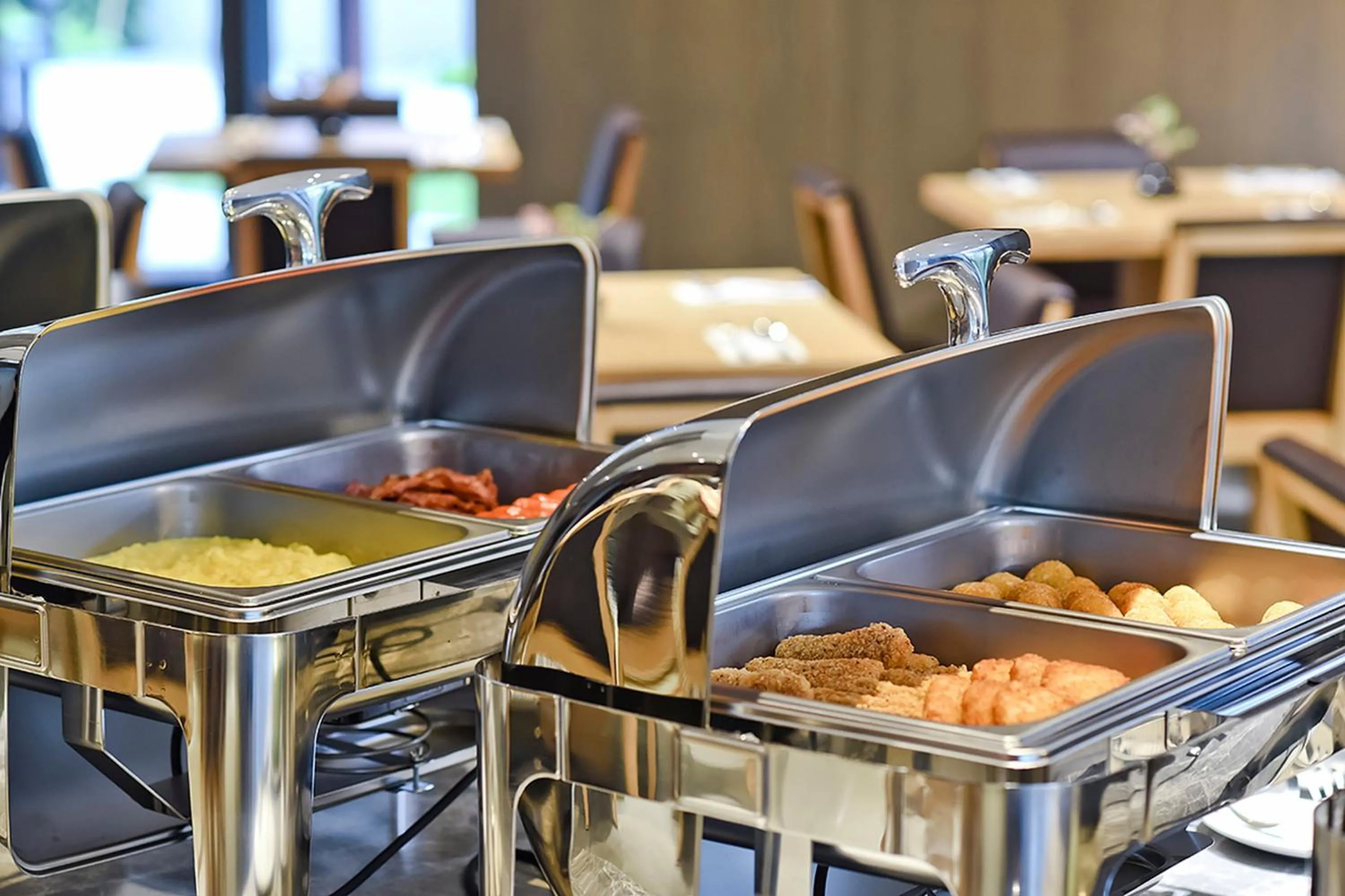 Asian breakfast in Yidear Hotel