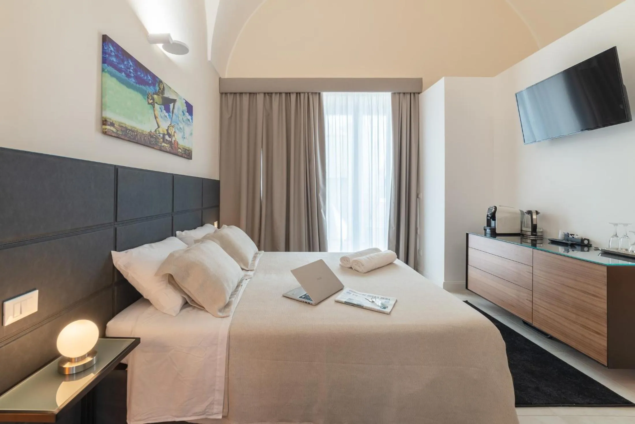 Bedroom, Bed in Y Arcillos Luxury Rooms CIN ITO75O35B4OOO468O2