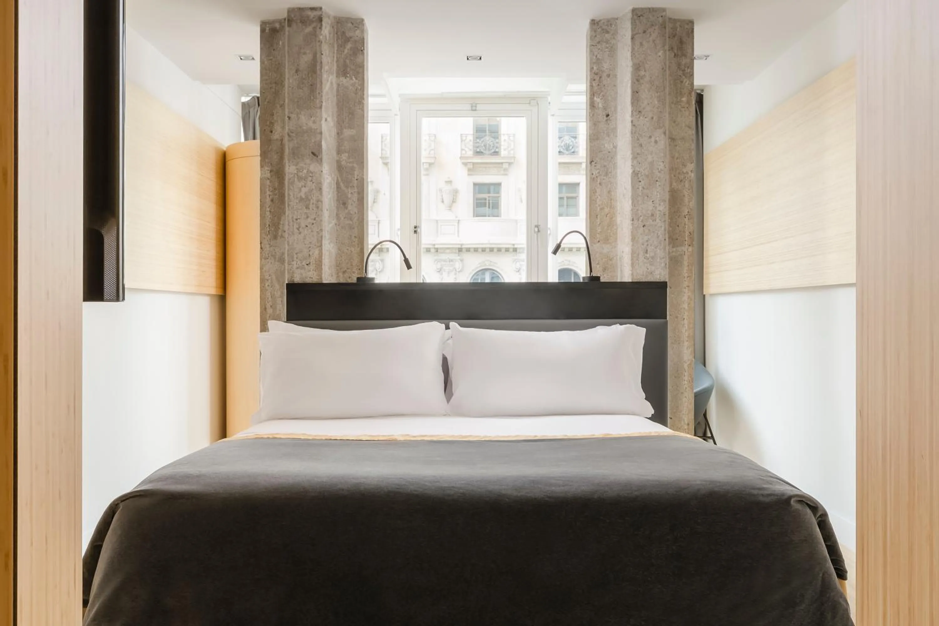 Bedroom, Bed in Exe Plaza Catalunya