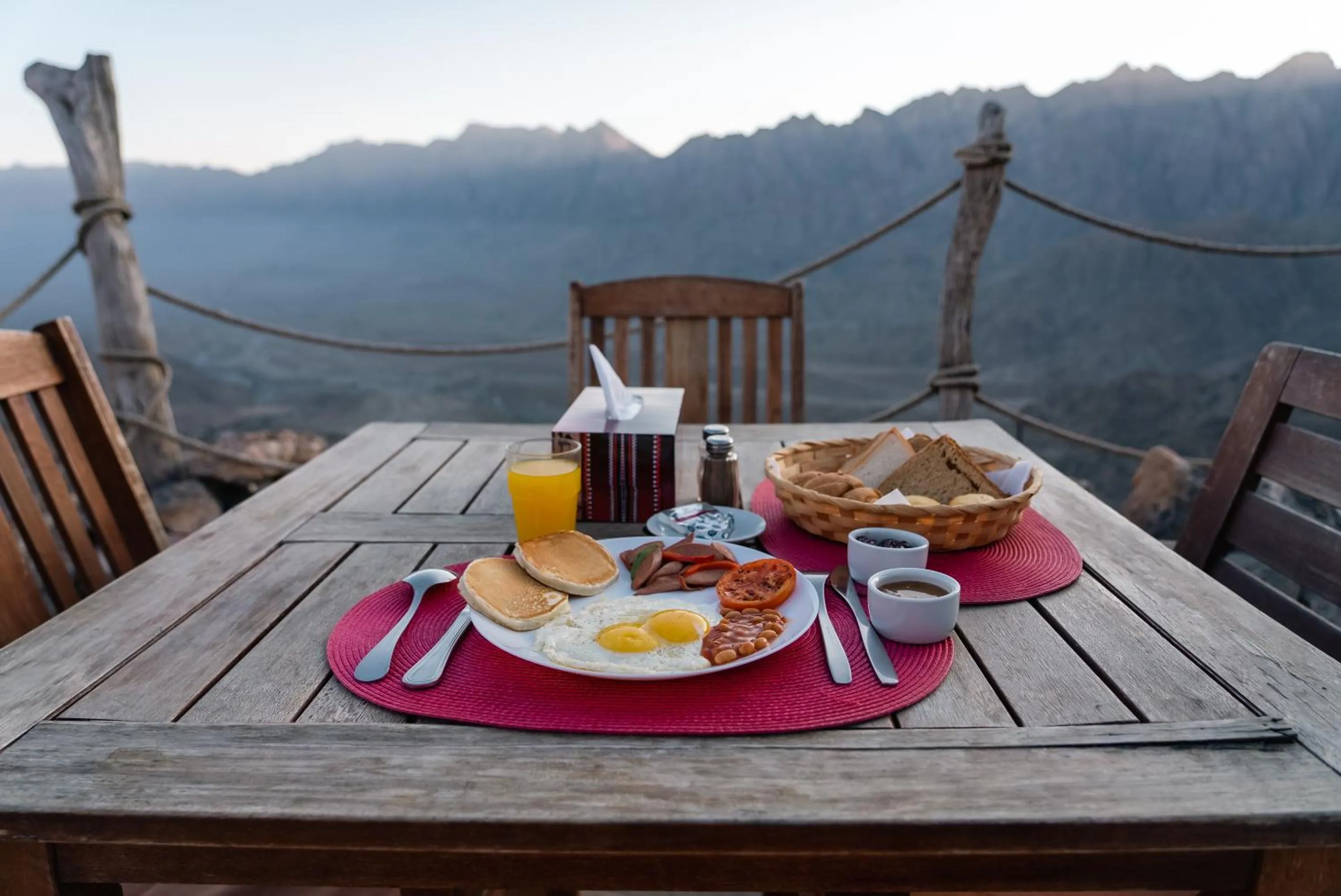 Breakfast in SAMA Wakan Heritage Homes