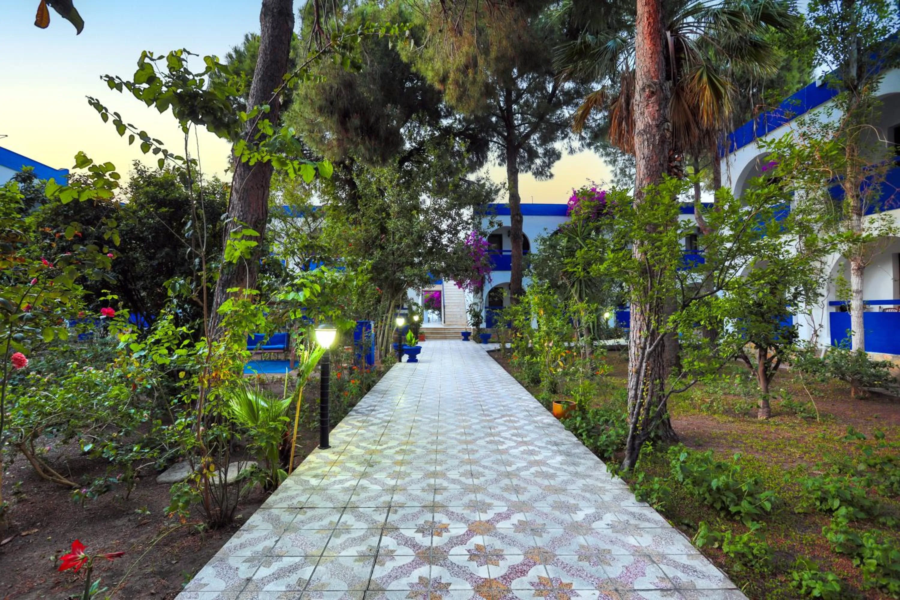 Garden in Gumbet Anil Beach