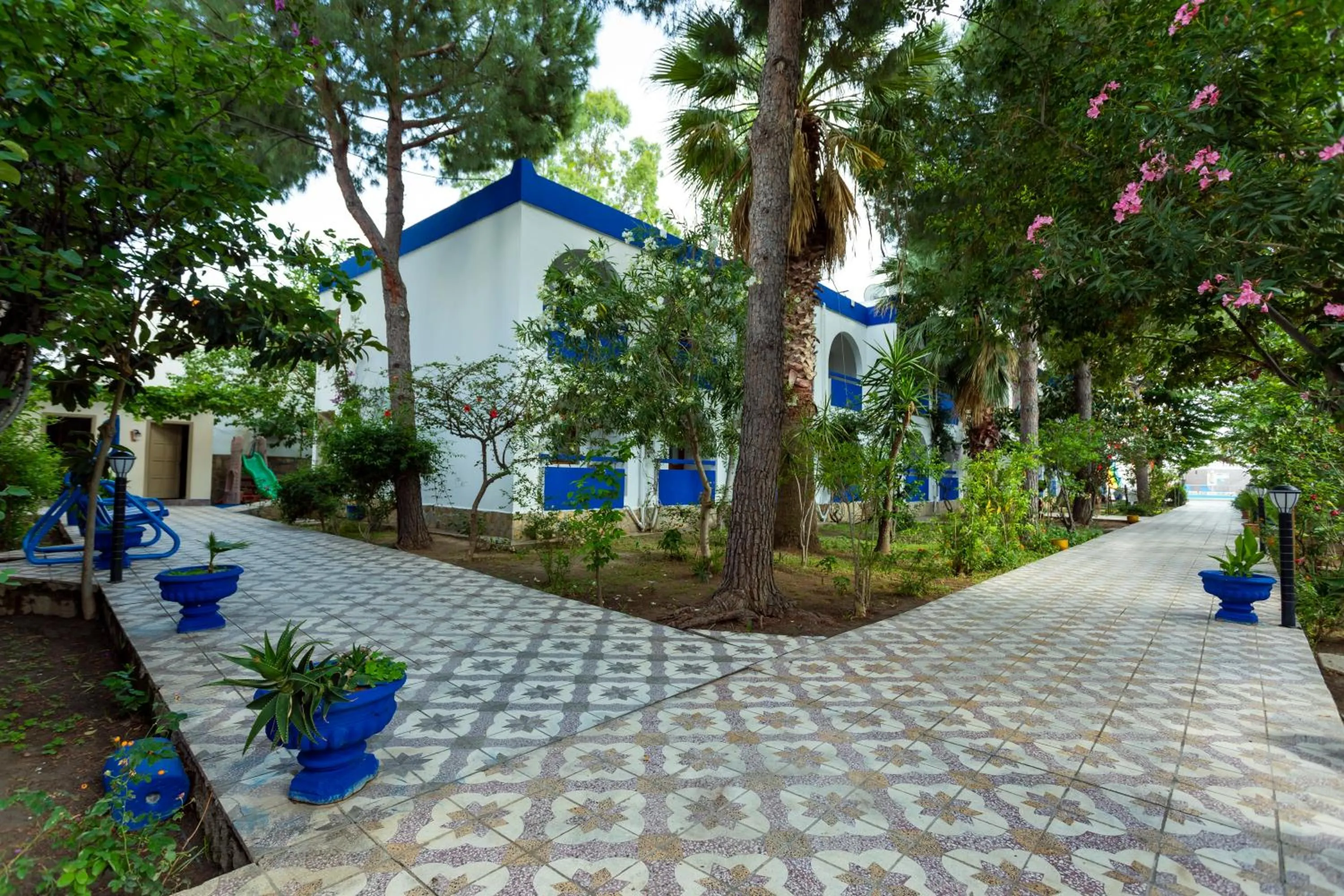 Garden in Gumbet Anil Beach