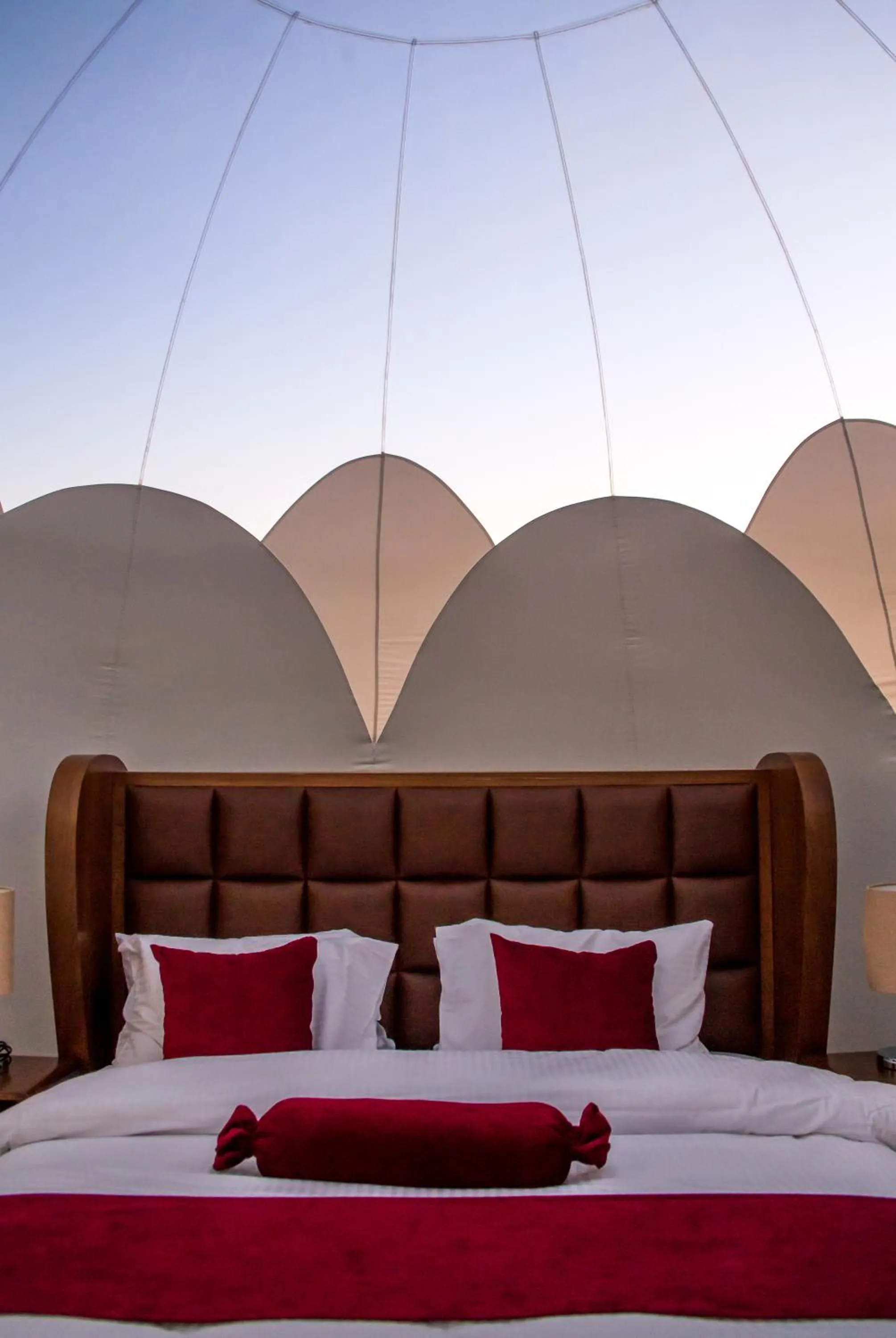 Bed in Petra Bubble Luxotel