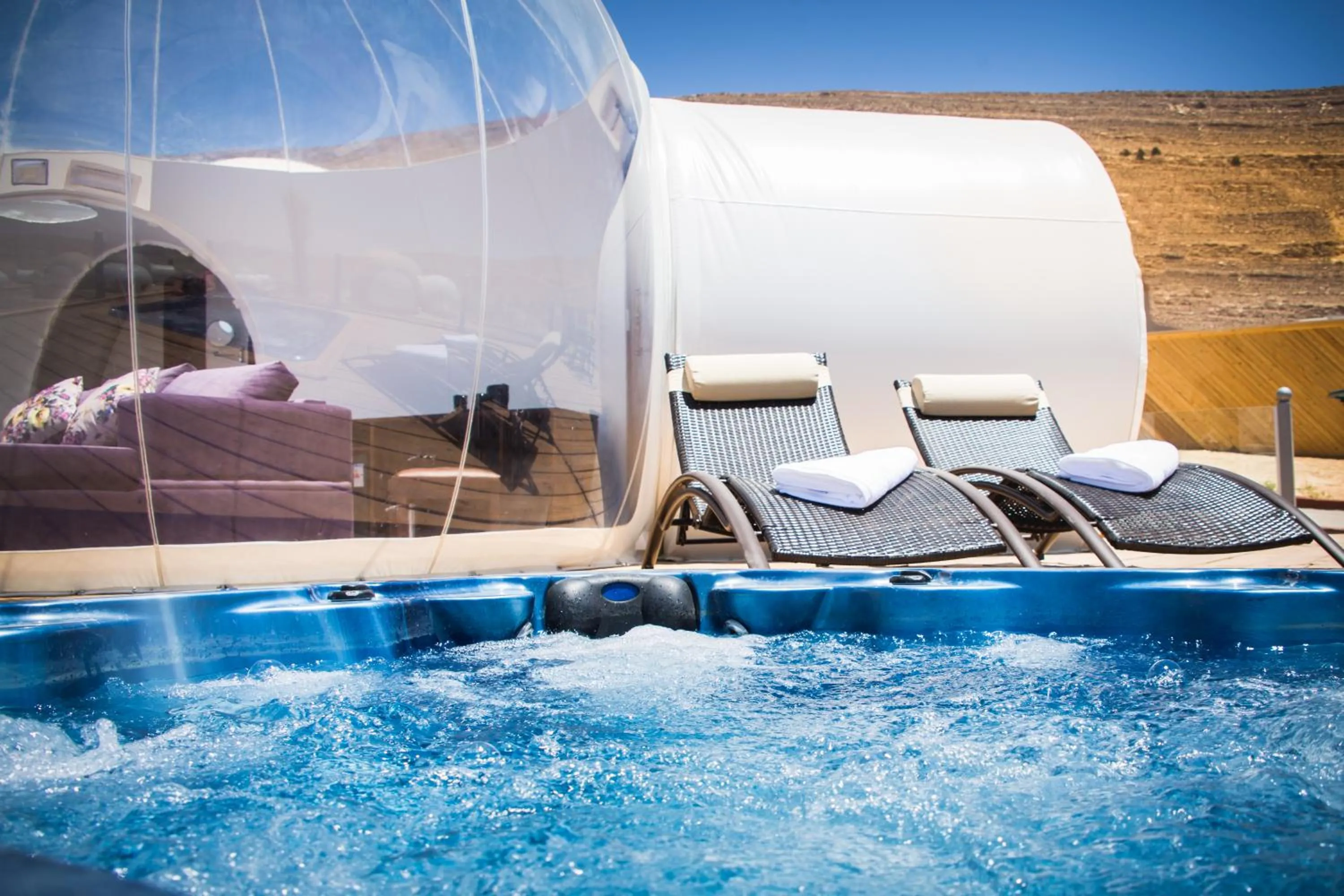 Night in Petra Bubble Luxotel