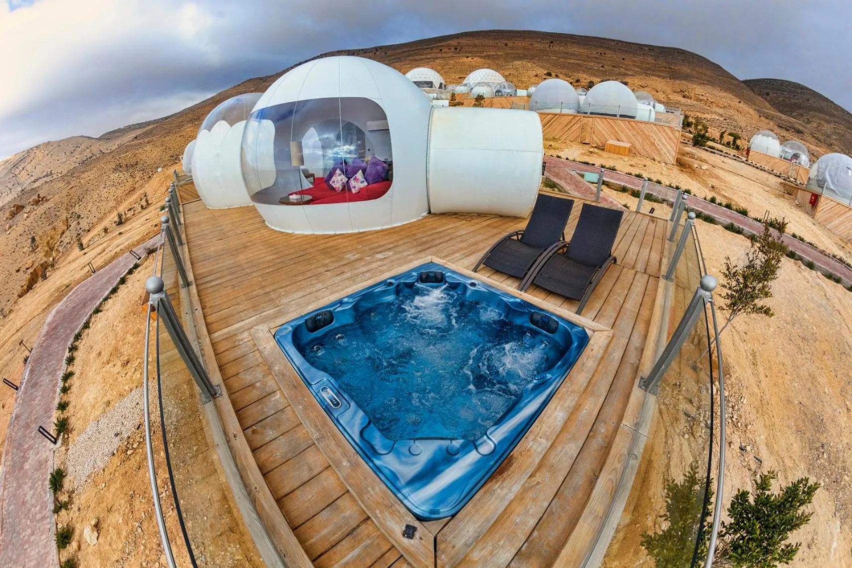 Property building in Petra Bubble Luxotel