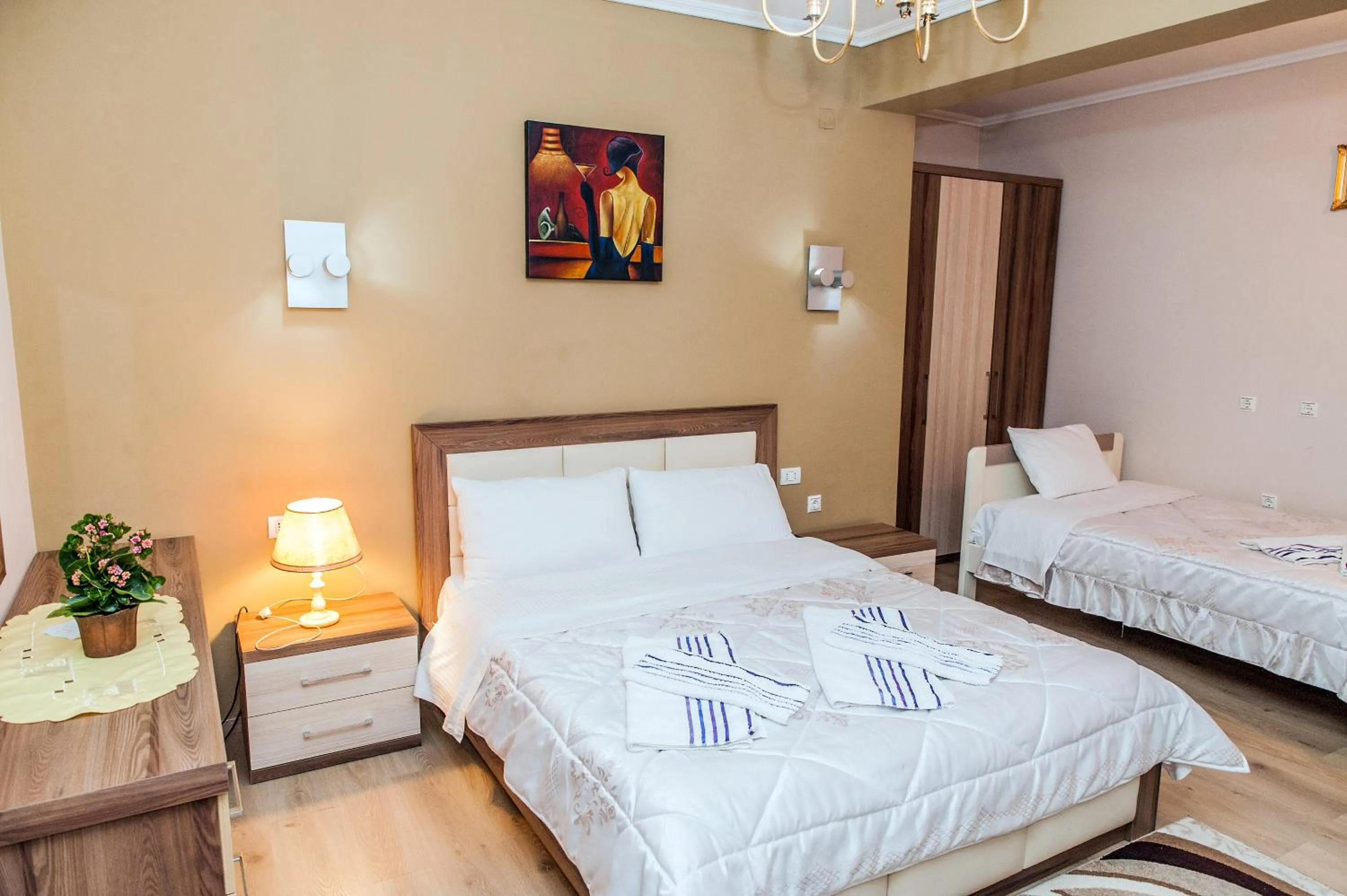 Bed in Villa Parku Rinia