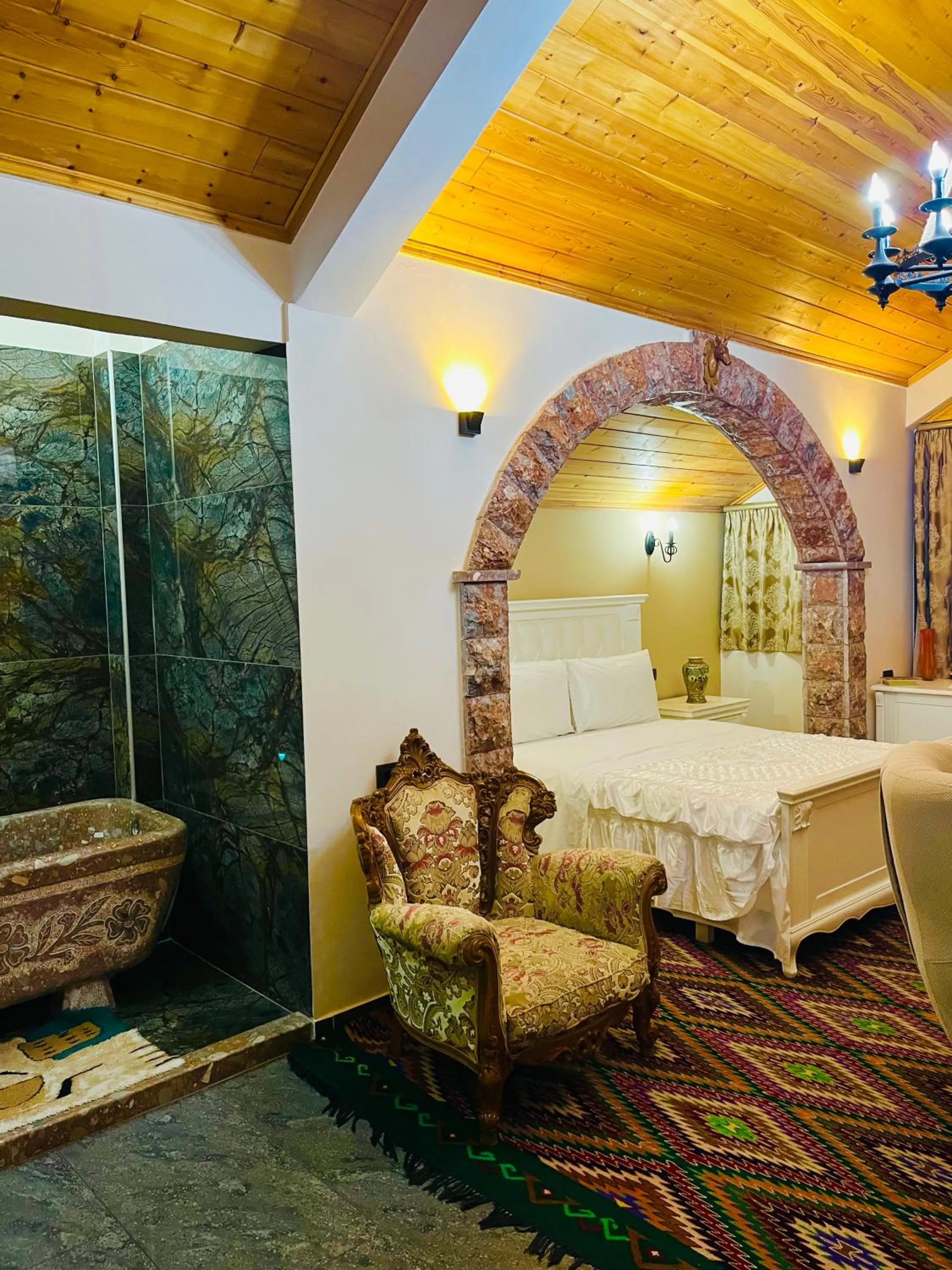 Bed in Villa Parku Rinia