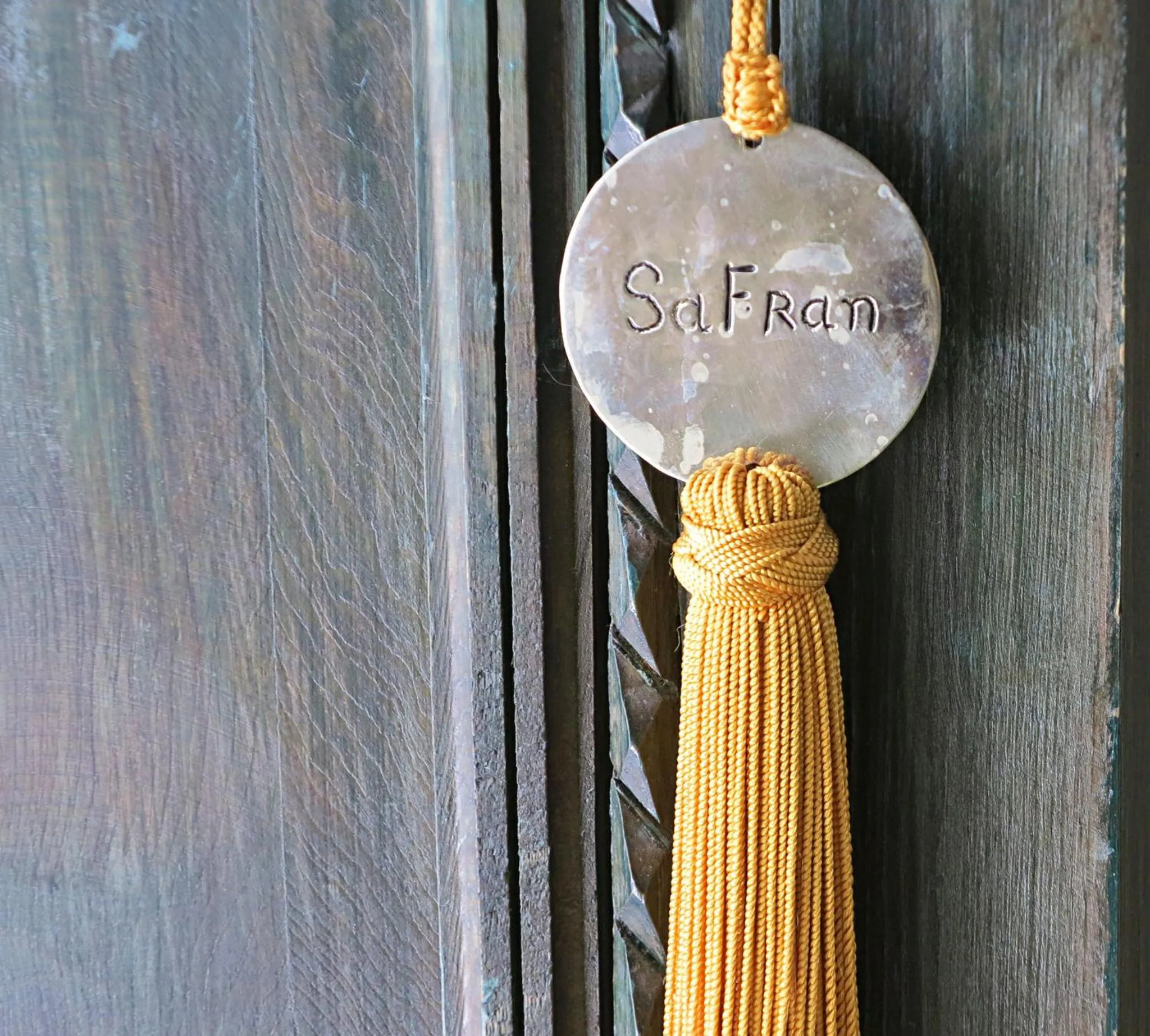 Decorative detail in Riad Le J