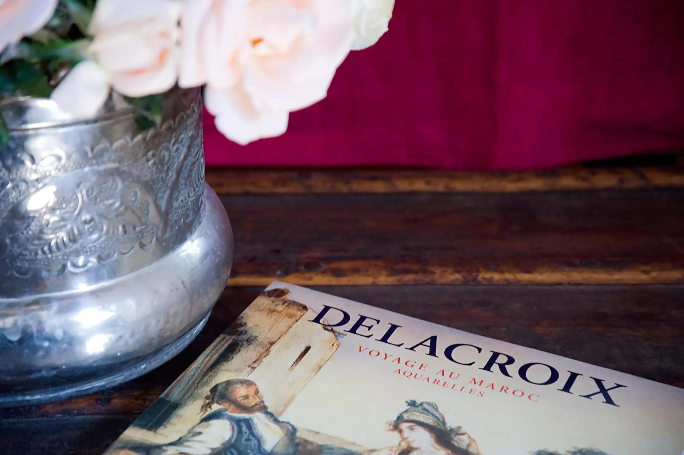 Decorative detail in Riad Le J