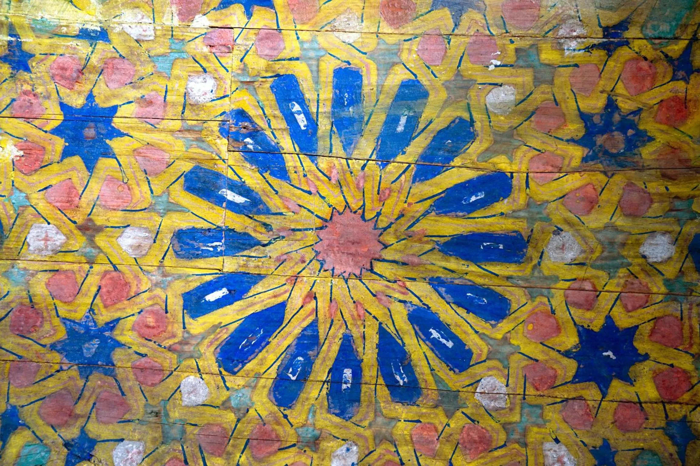 Decorative detail in Riad Le J