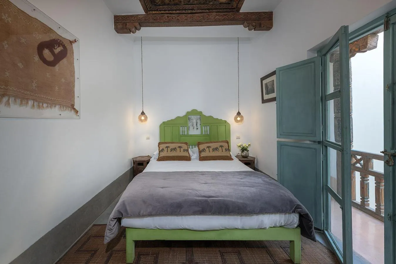 Bedroom, Bed in Riad Le J