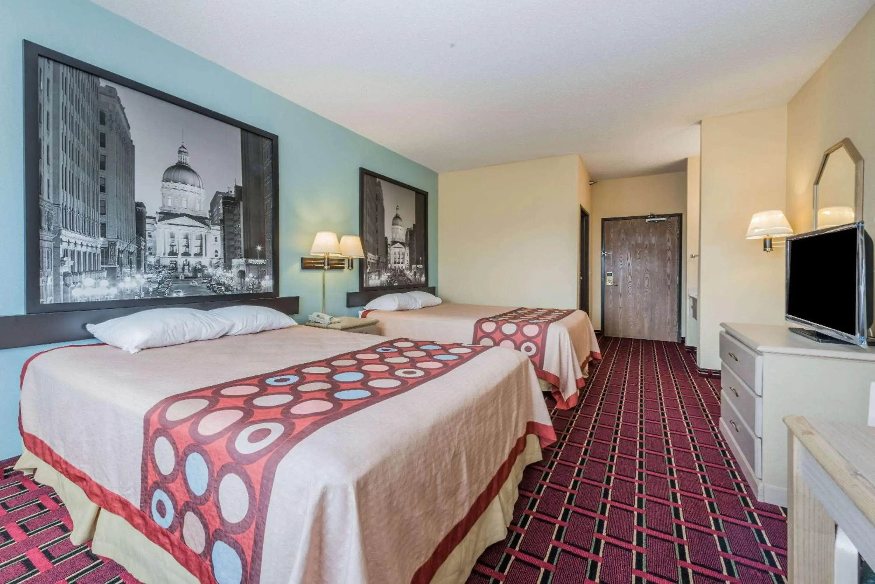 Photo of the whole room, Bed in Super 8 by Wyndham Martinsville Photo of the whole room, Bed in Super 8 by Wyndham Martinsville