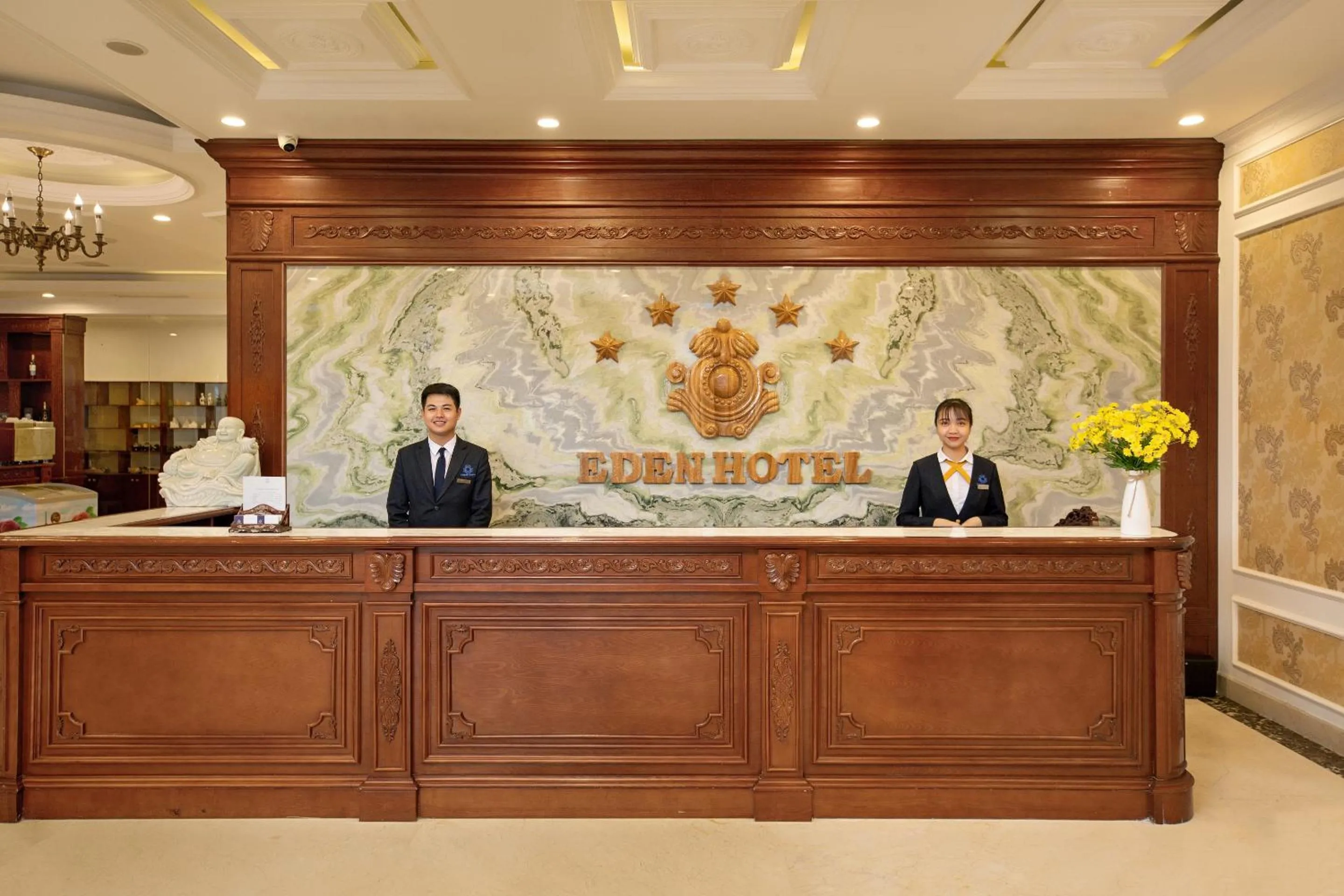 Lobby or reception in Eden Ocean View Hotel Da Nang