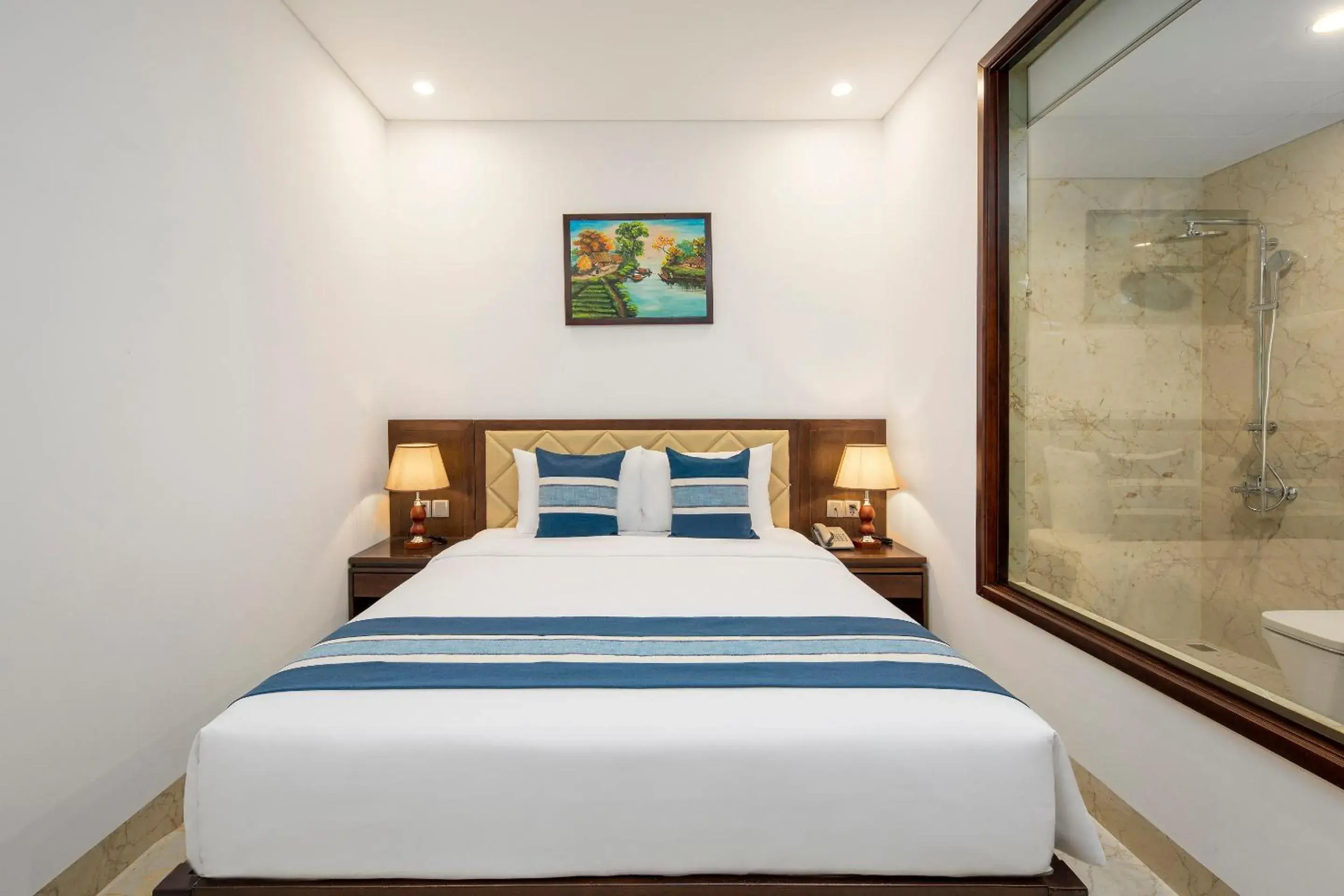 Bed in Eden Ocean View Hotel Da Nang Bed in Eden Ocean View Hotel Da Nang