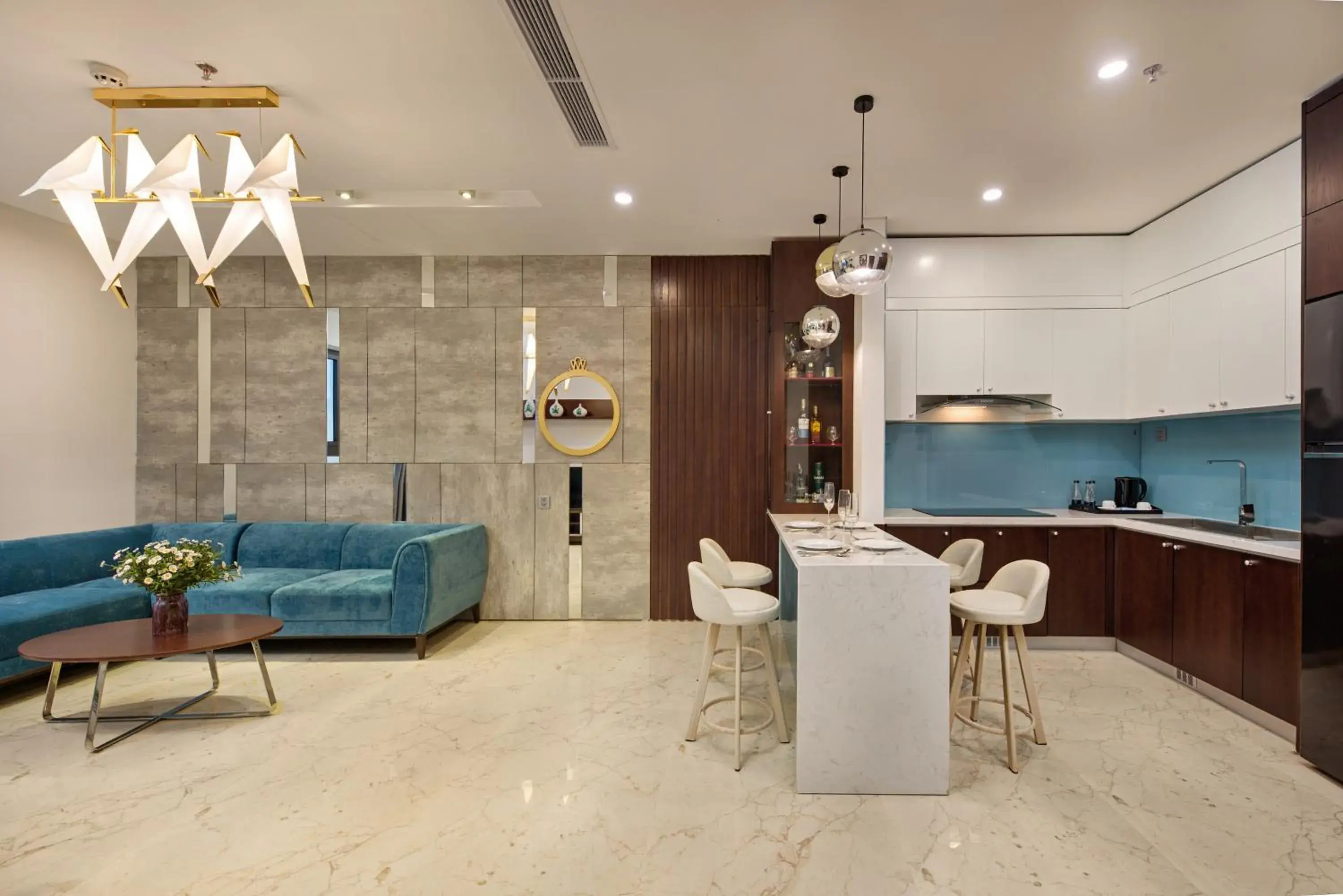 Kitchen or kitchenette in Eden Ocean View Hotel Da Nang Kitchen or kitchenette in Eden Ocean View Hotel Da Nang