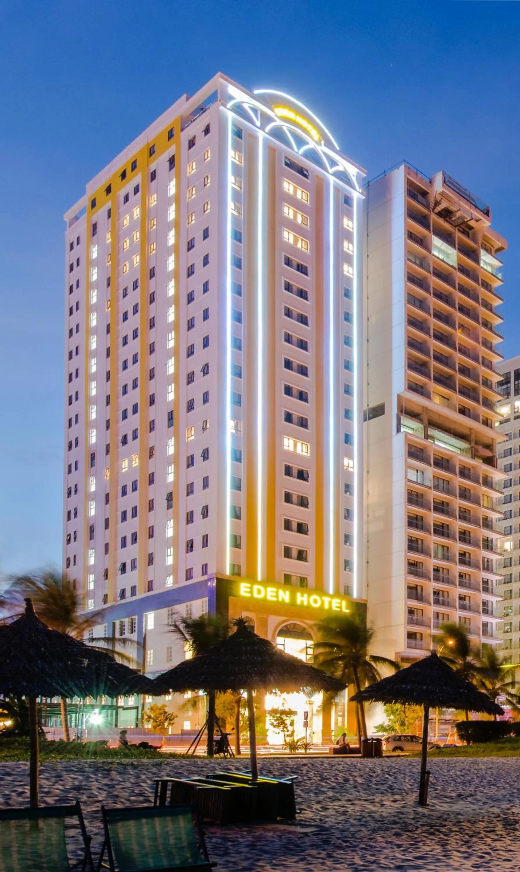 Property building in Eden Ocean View Hotel Da Nang