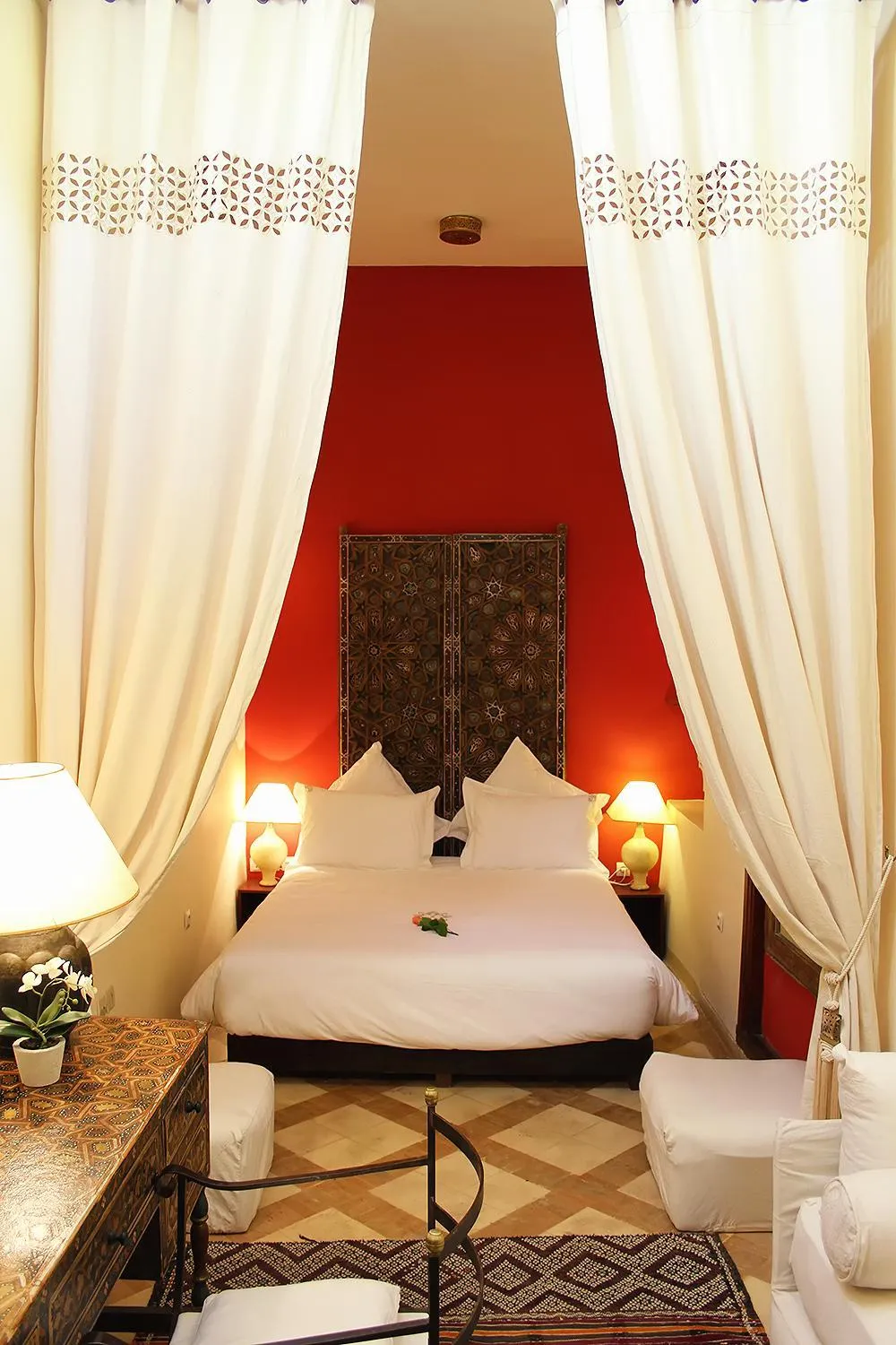 Photo of the whole room, Bed in Riad Soundouss