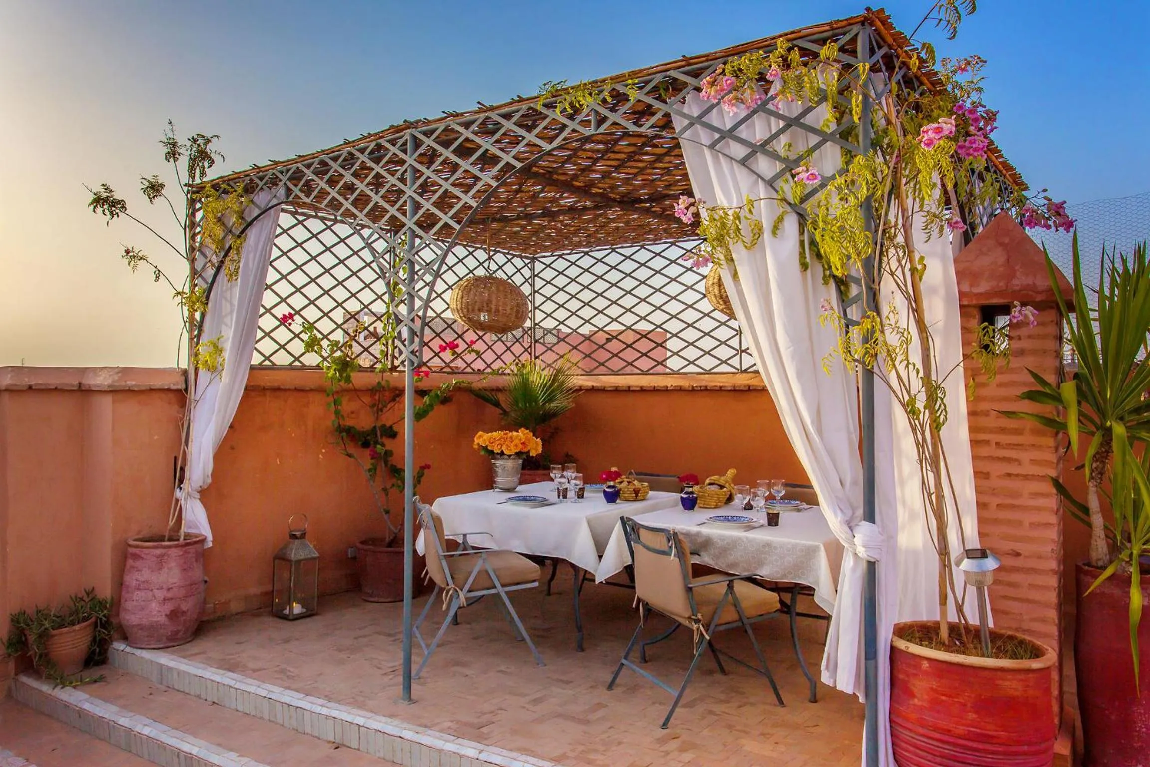 Patio in Riad Soundouss