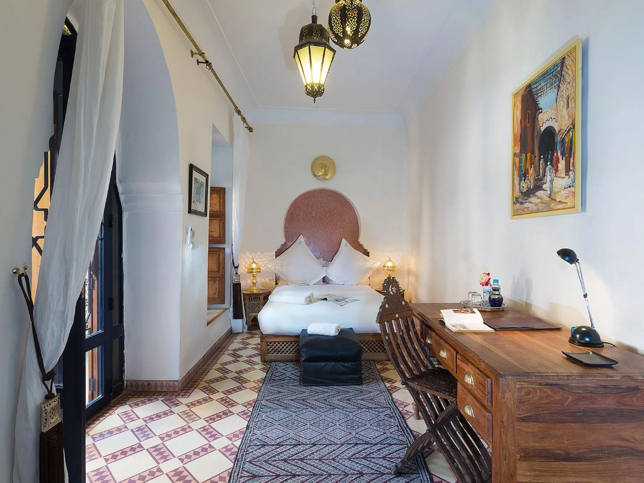 Photo of the whole room, Bed in Riad Soundouss