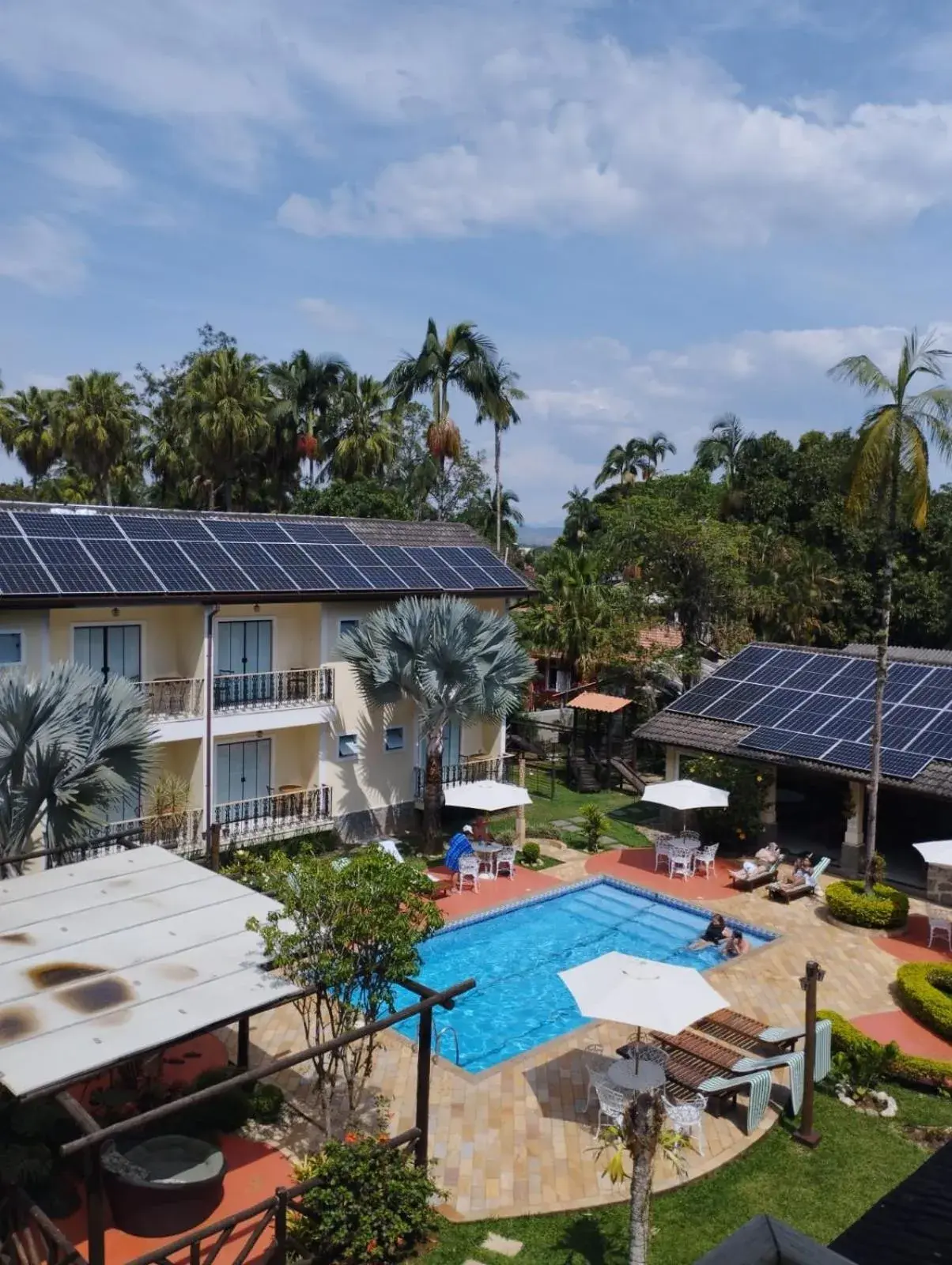 Pool view in Hotel Rio Penedo Pool view in Hotel Rio Penedo