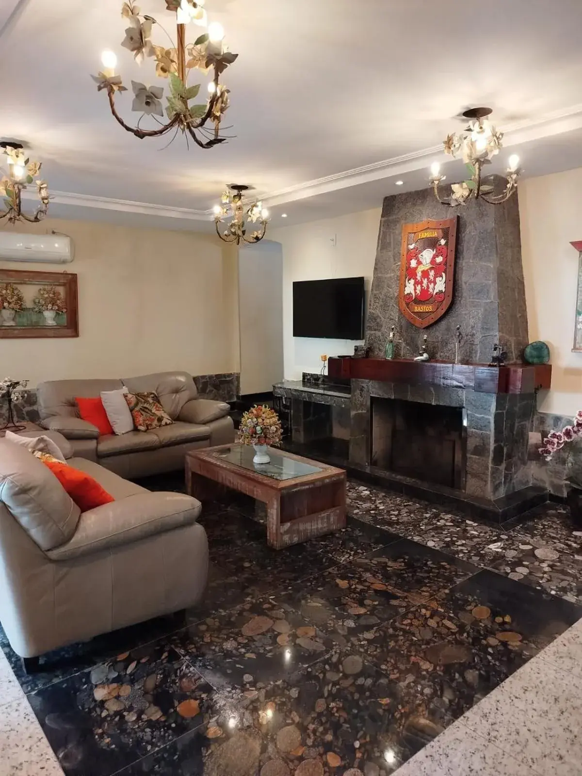 Living room in Hotel Rio Penedo Living room in Hotel Rio Penedo