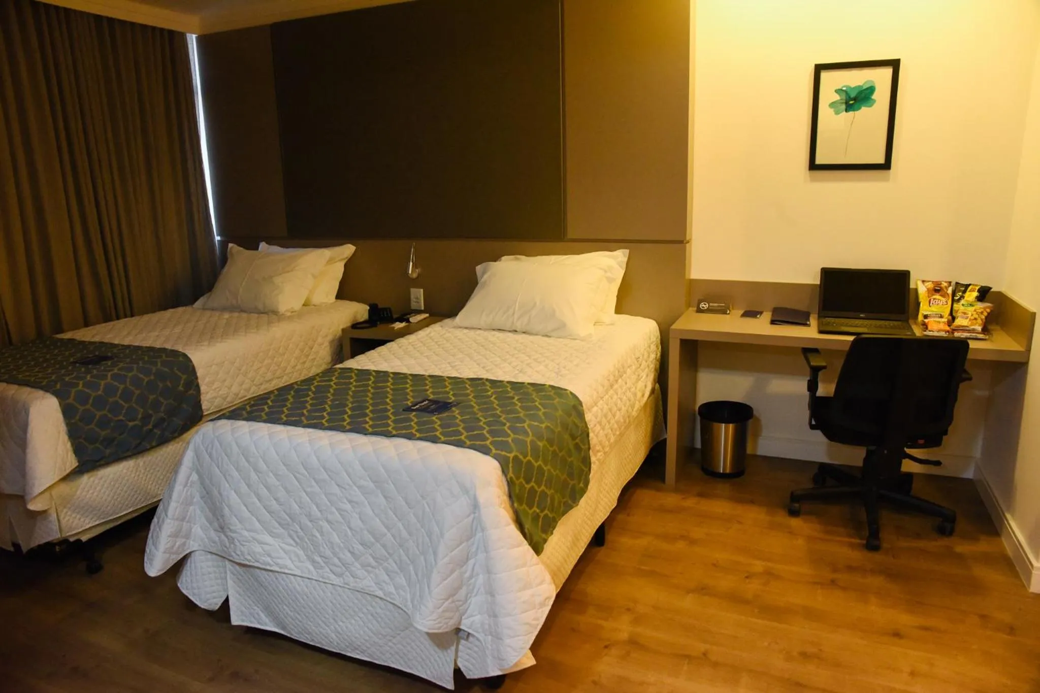 Bed in Blue Open Hotel