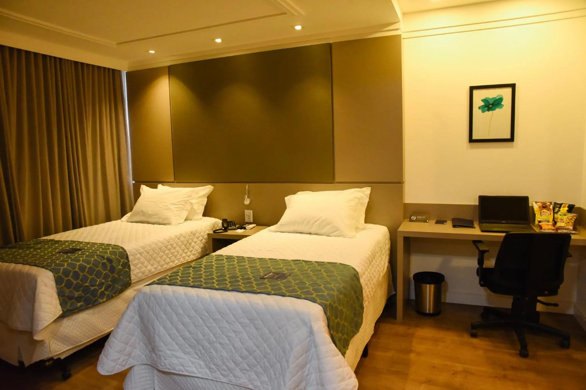 Bed in Blue Open Hotel