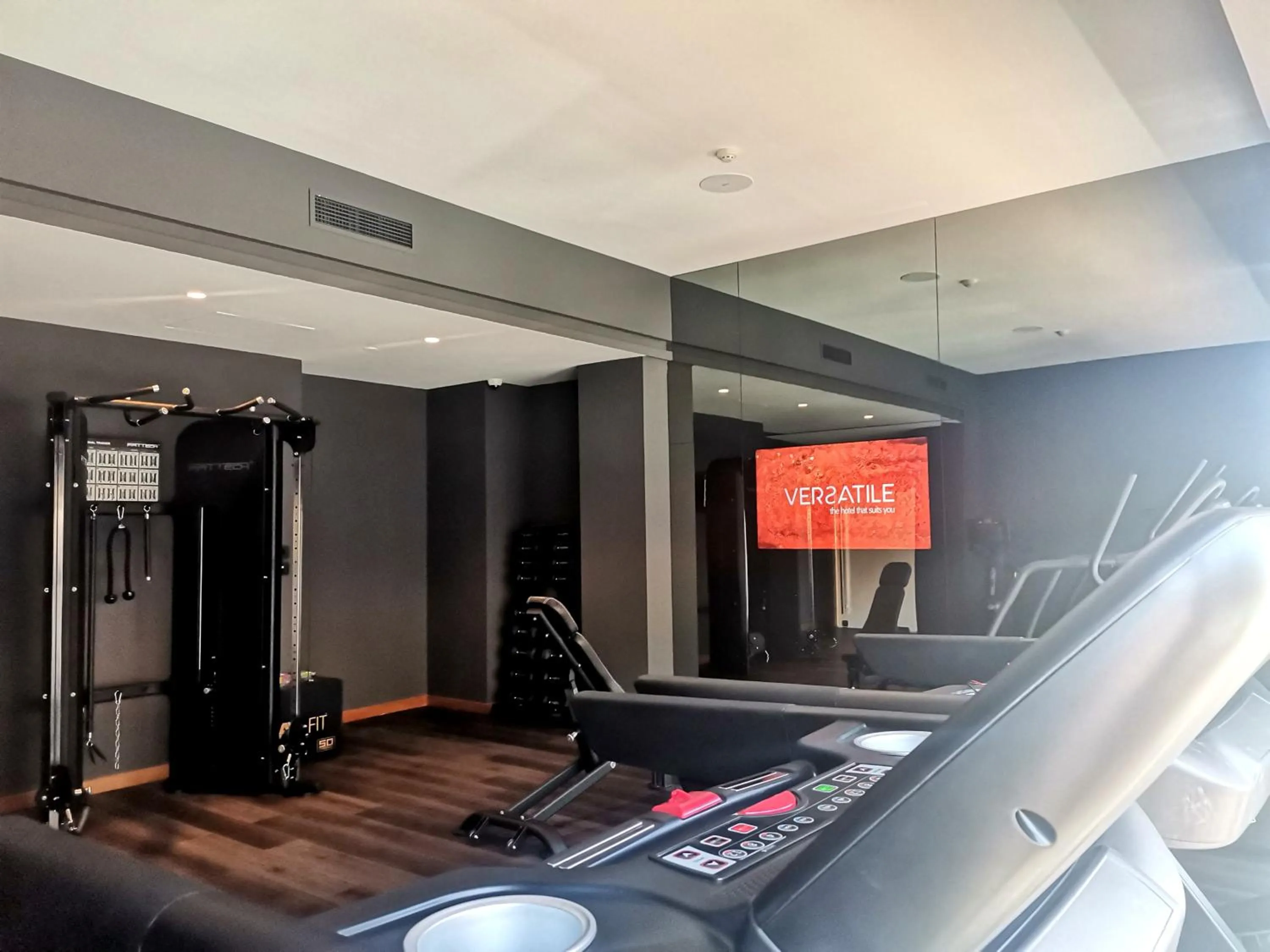Fitness centre/facilities in Hotel Versatile