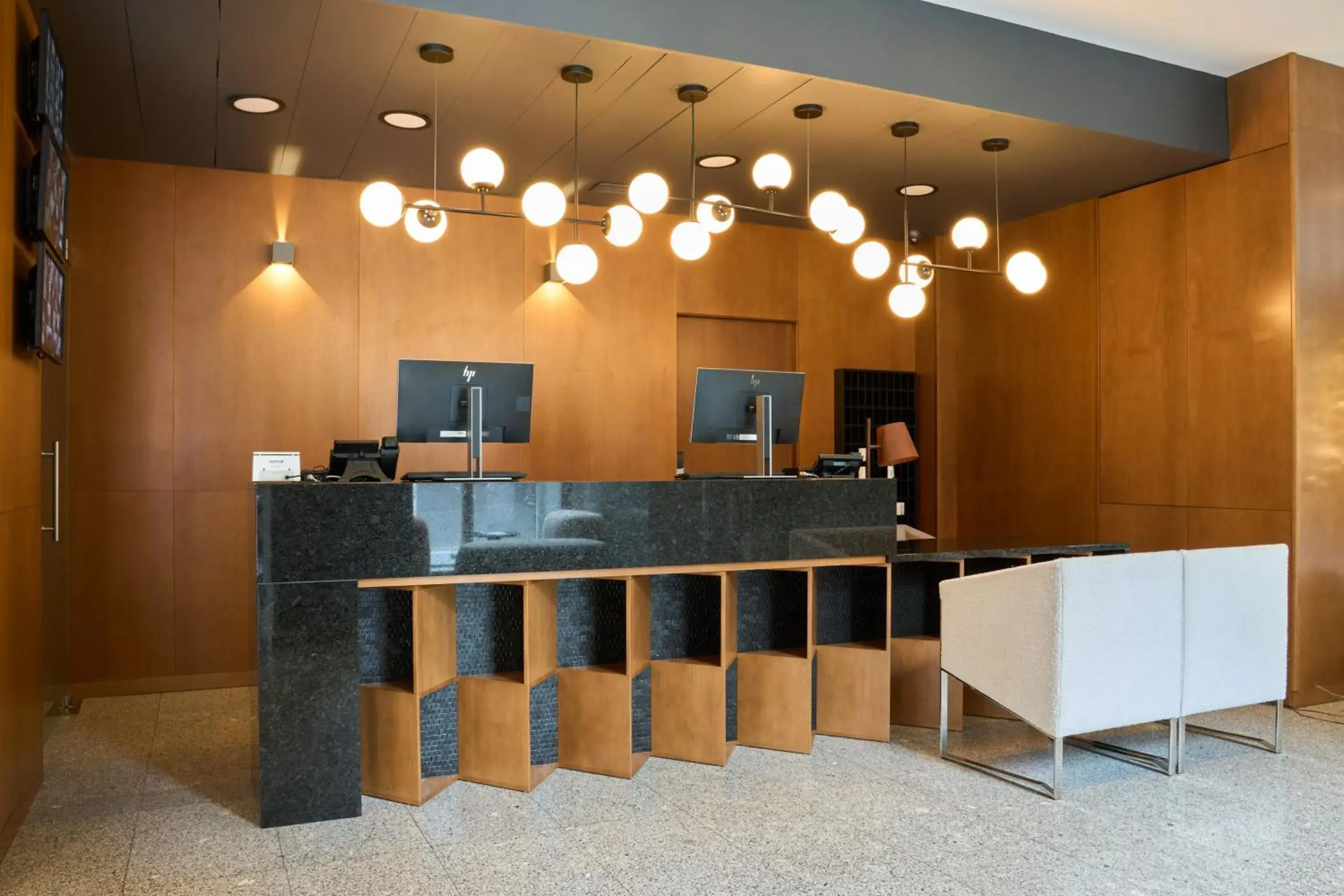 Lobby or reception in Hotel Versatile Lobby or reception in Hotel Versatile