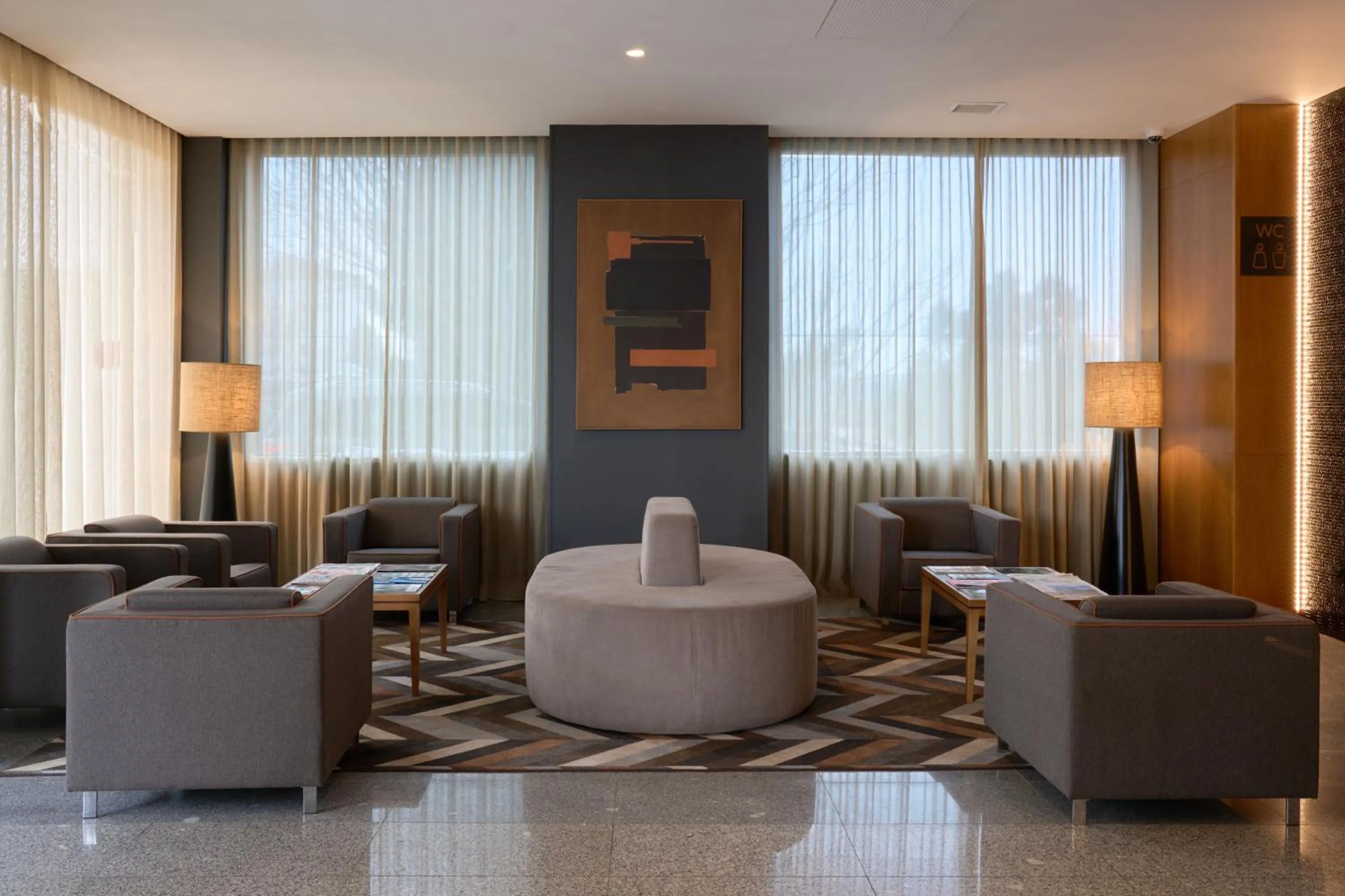 Living room in Hotel Versatile