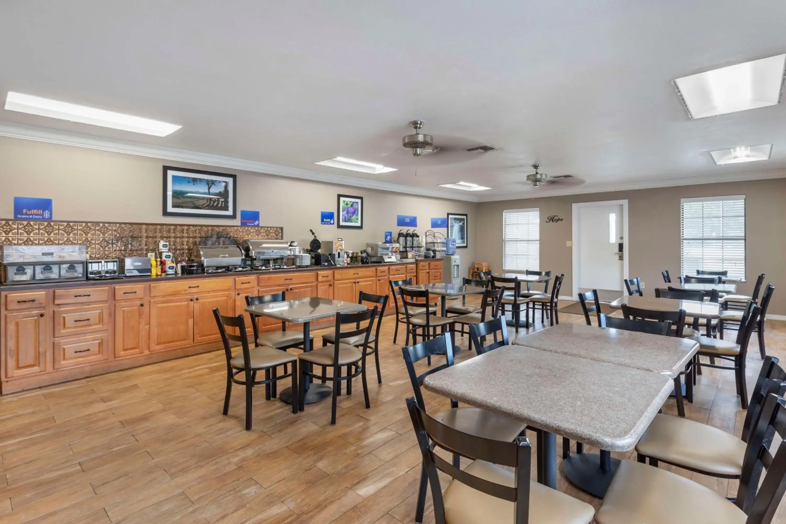 Breakfast in Best Western of Hope Breakfast in Best Western of Hope