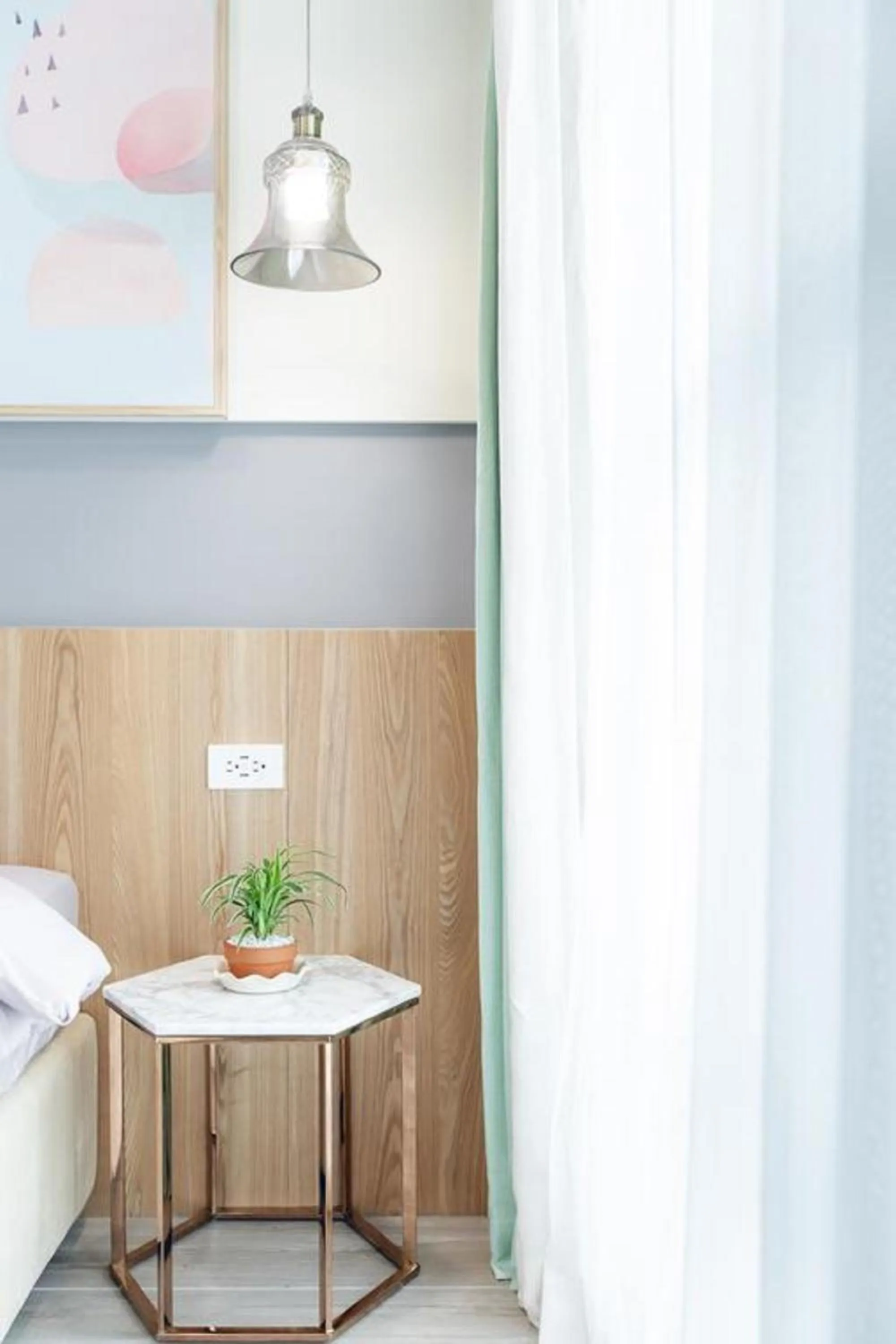 Decorative detail, Bed in Kiwi Villa