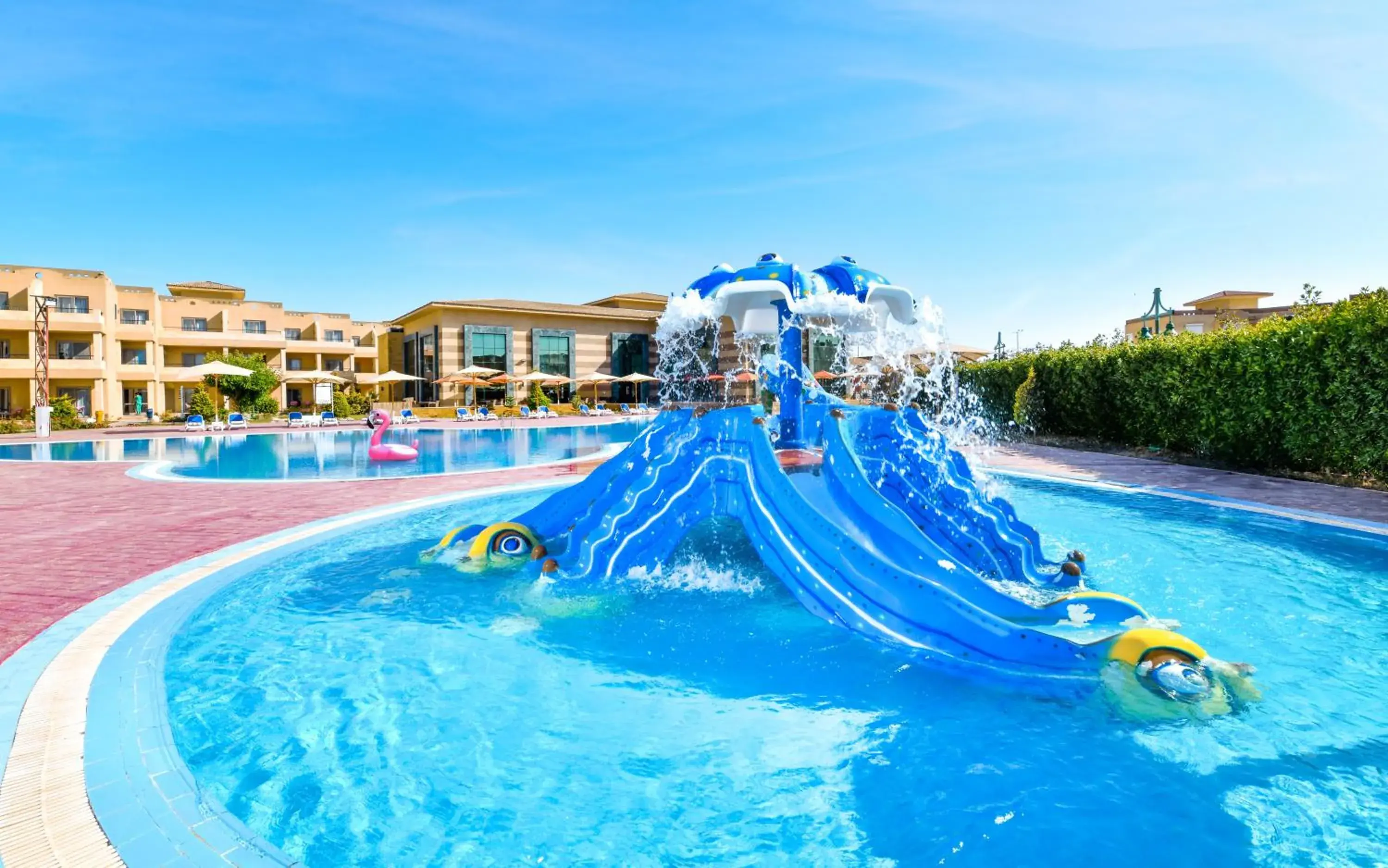 Swimming pool in Aura Resort Sidi Abd El Rahman El Alamein Swimming pool in Aura Resort Sidi Abd El Rahman El Alamein