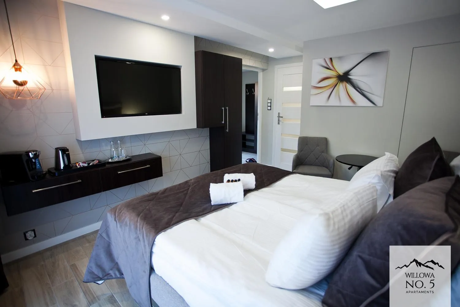 Bed in Willowa NO. 5 APARTAMENTS